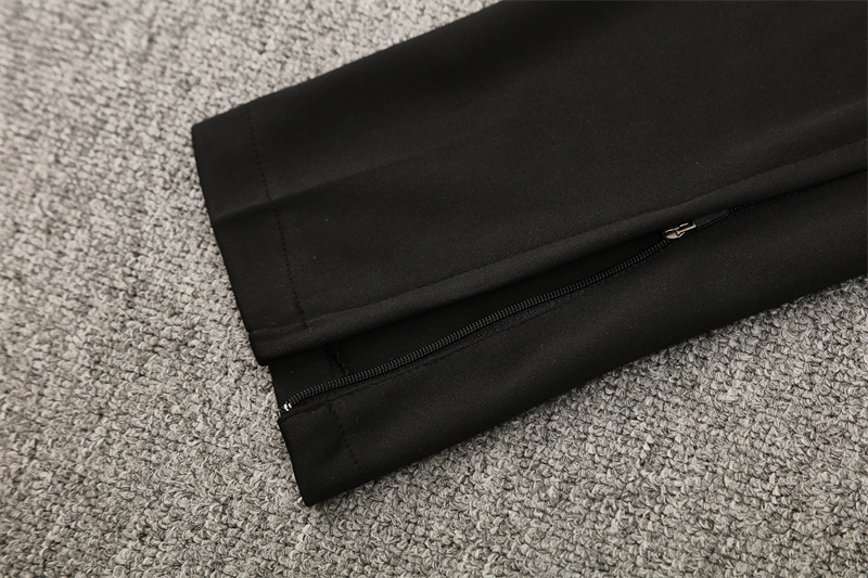 Adult / Kids AC 25/26 Half Zipper Training Suit Green