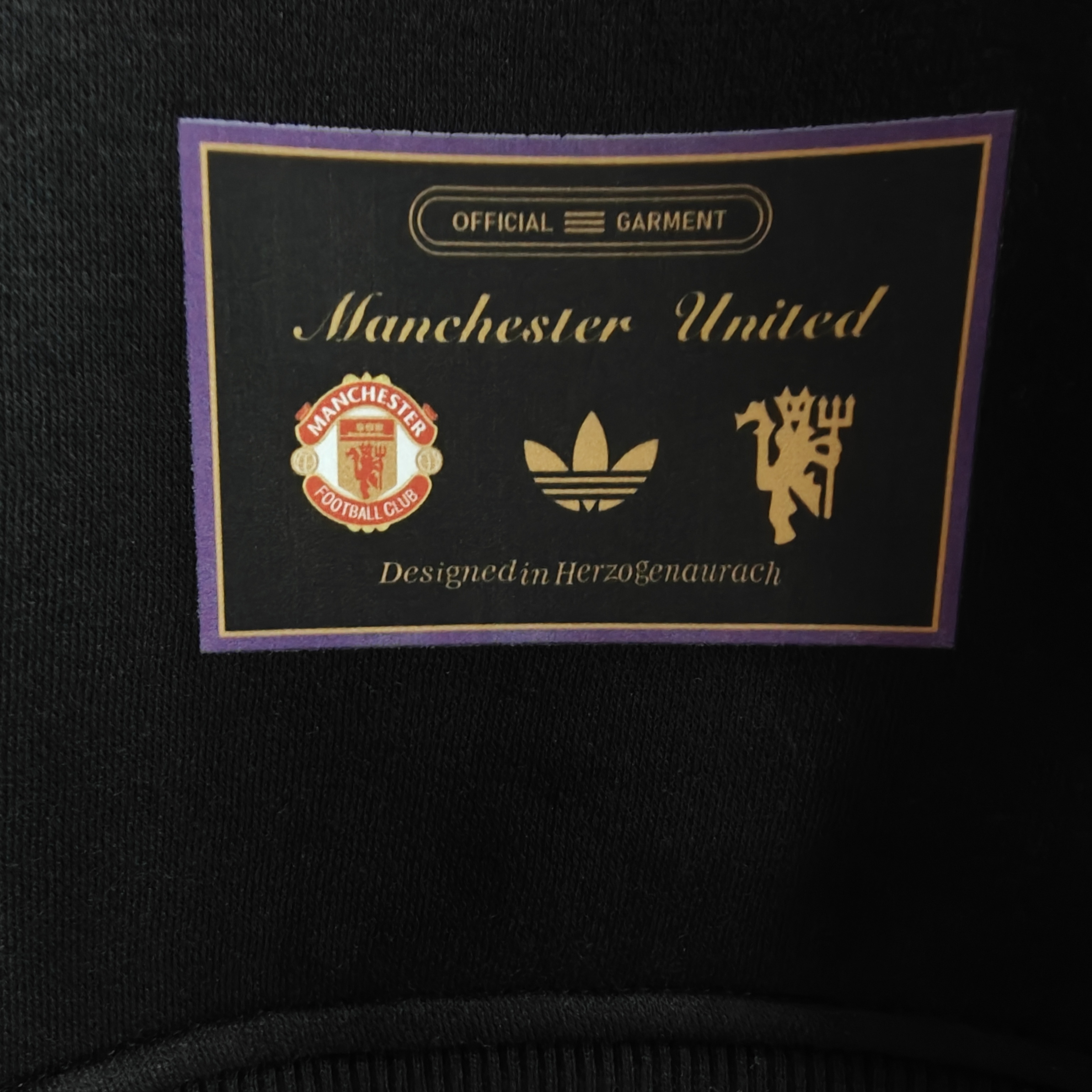 25/26 Man Utd Embroid hoodie