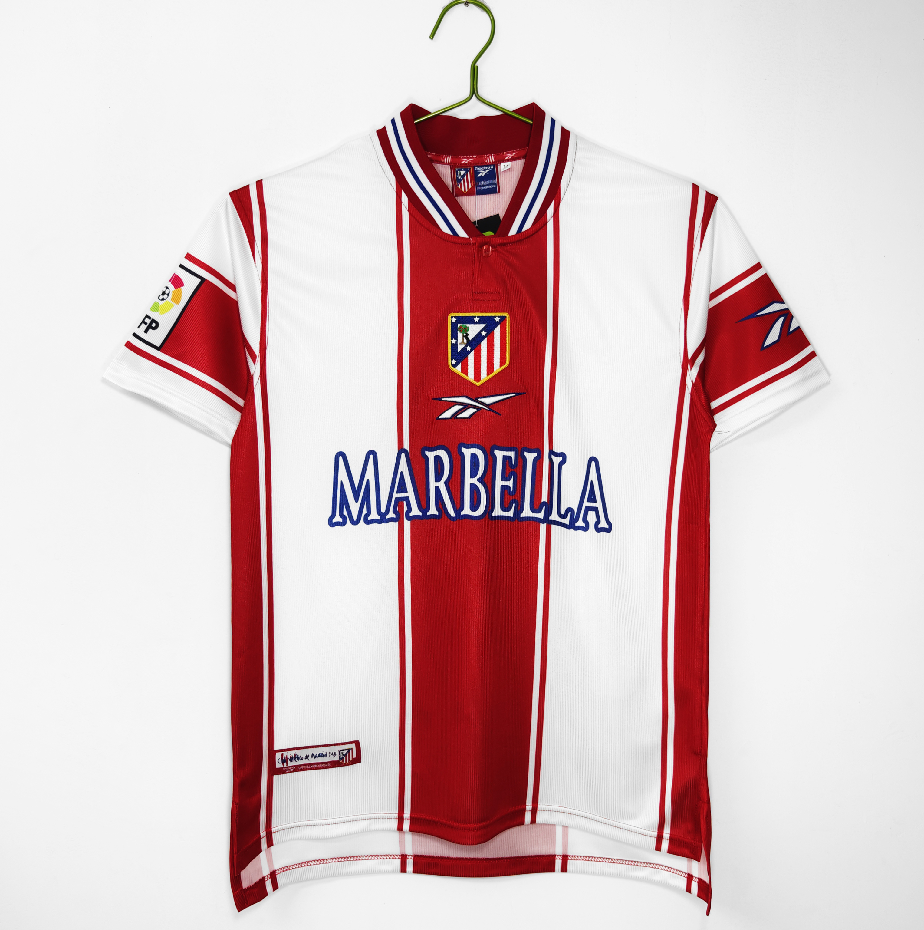 Retro 99/00 Atletico Madrid Home S-XXL