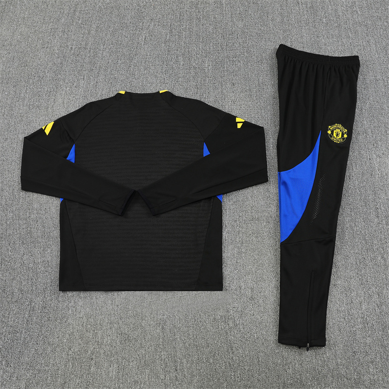 Adult / Kids 2526 Man Utd Half Zipper Training Suit