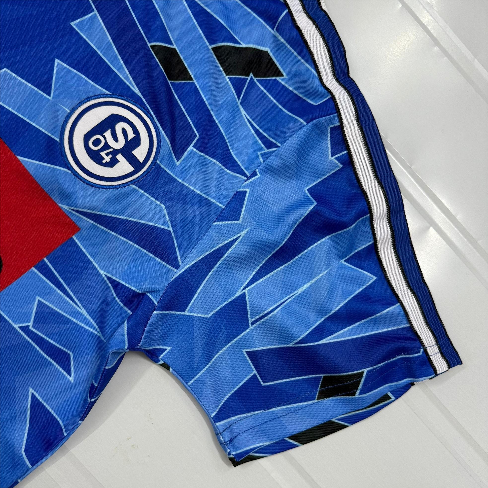 Retro 93/94 Schalke 04 Home Kit S-XXL