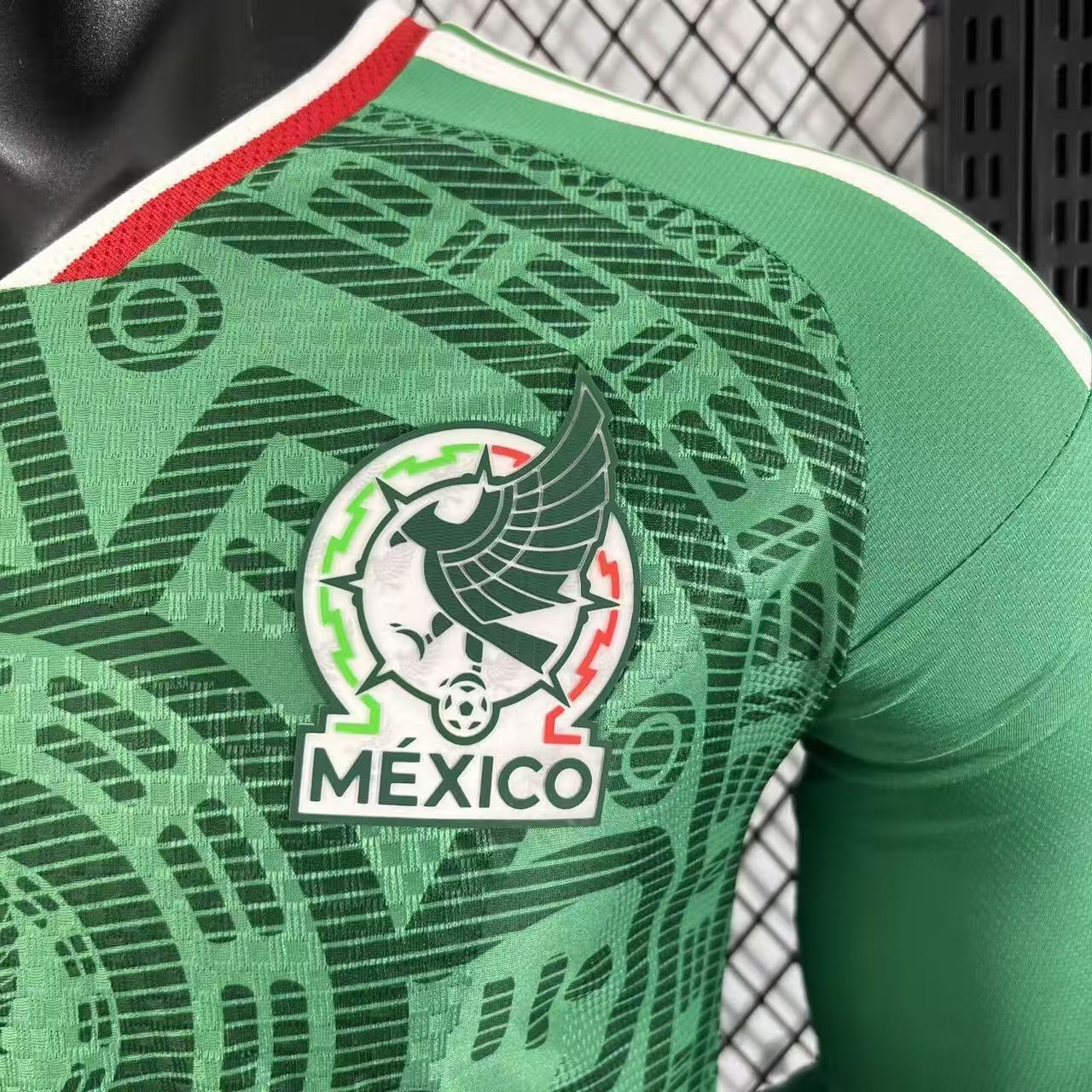 Player Version 2026 World Cup Mexico Home Jersey Long Sleeves S-3XL