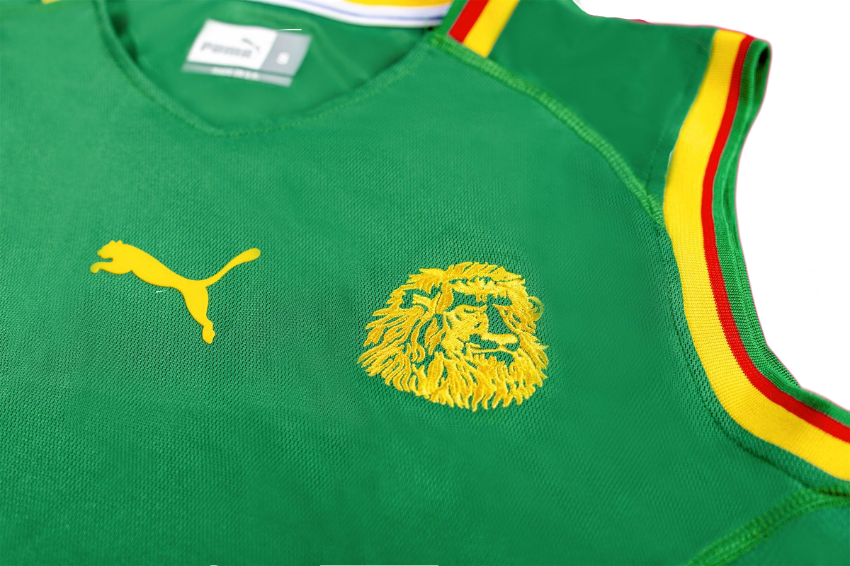 Retro Cameroon 2002 Home Sleevsless S-XXL
