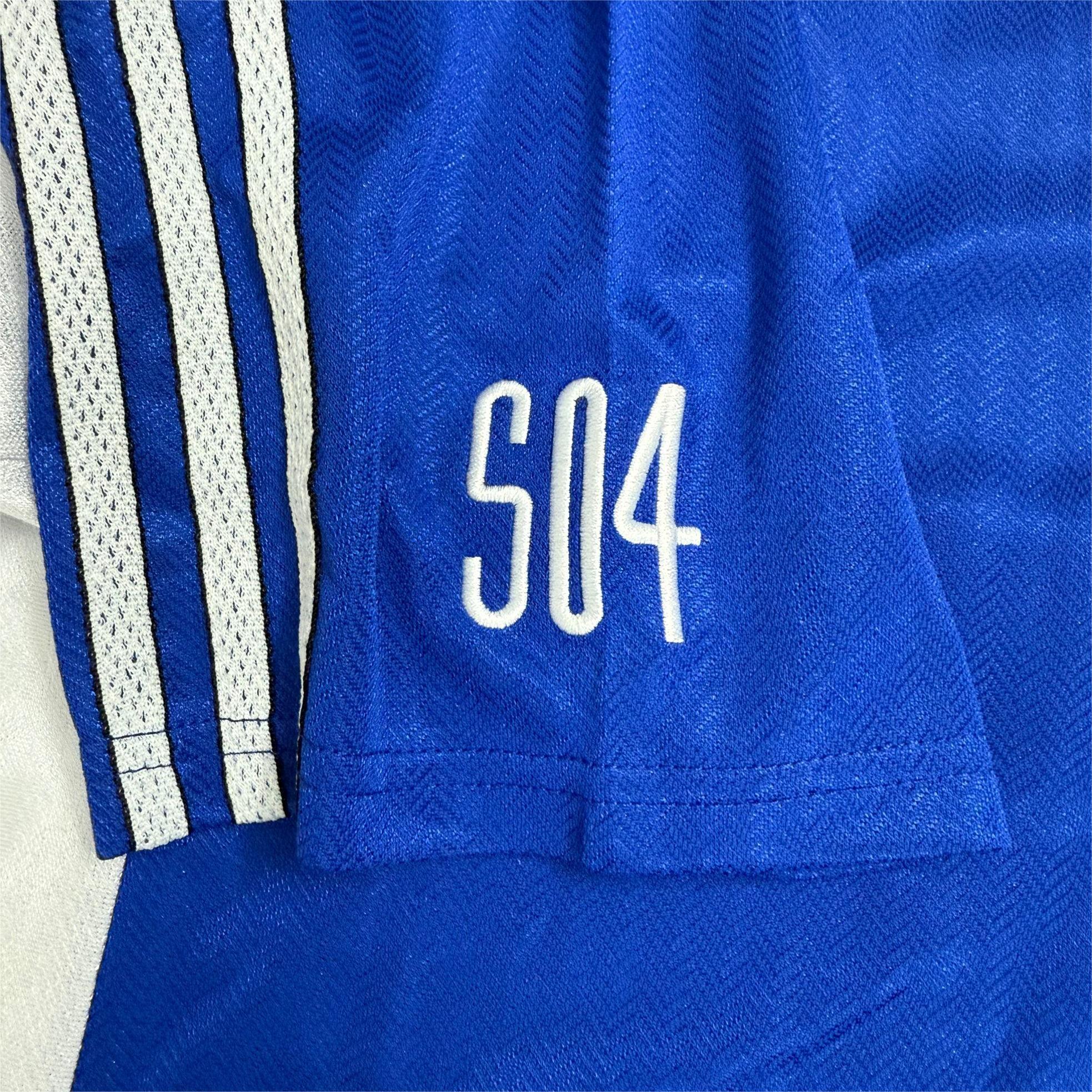Retro 98/00 Schalke 04 Home Kit S-XXL