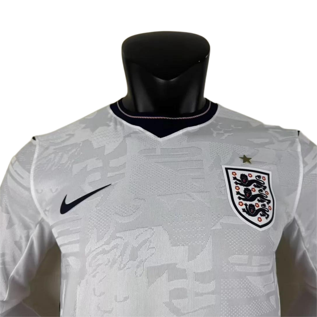 Player Version England 2026 Home Long Sleeves Jersey S-XXL