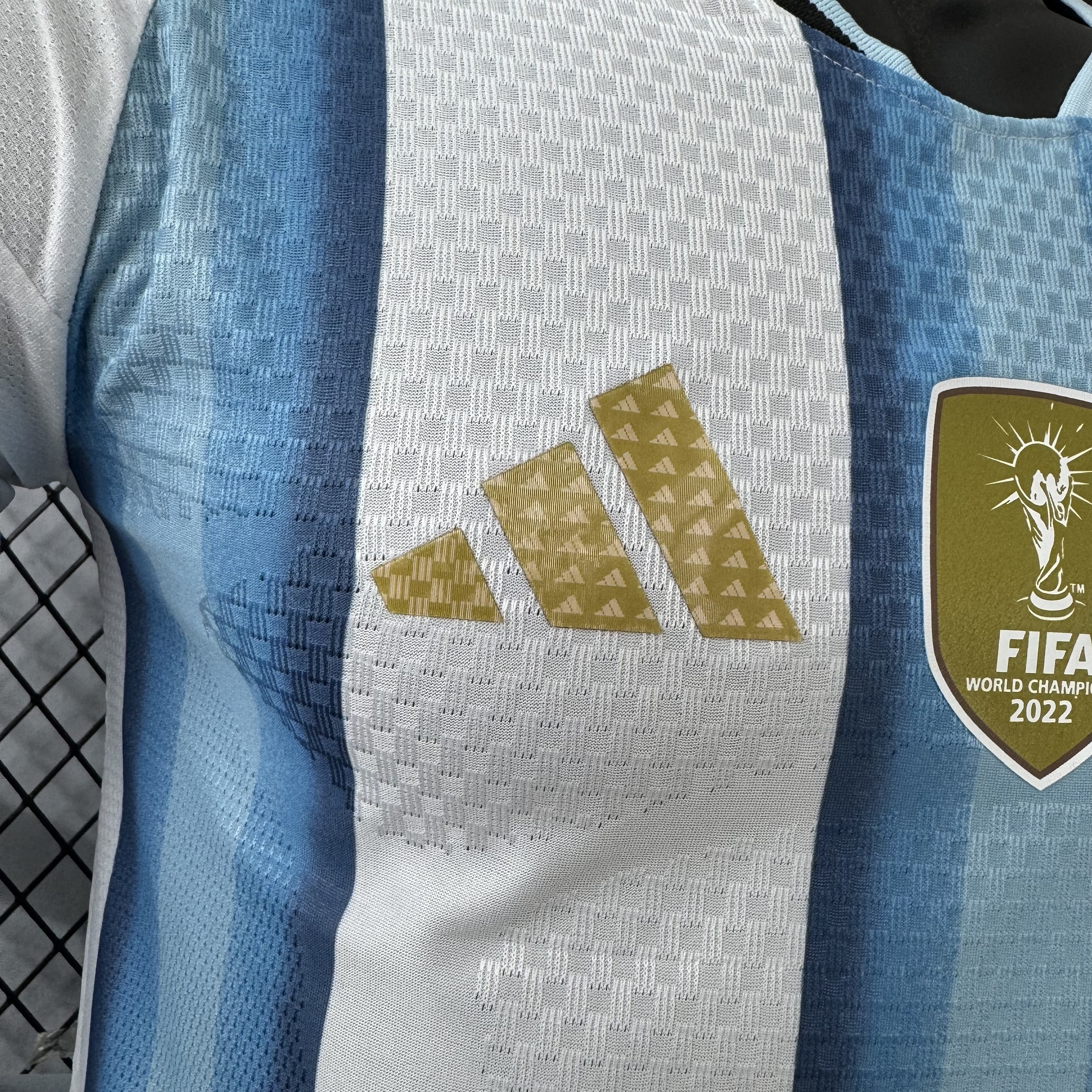 Player Version 2026 World Cup Argentina Home Jersey Long Sleeves S-3XL
