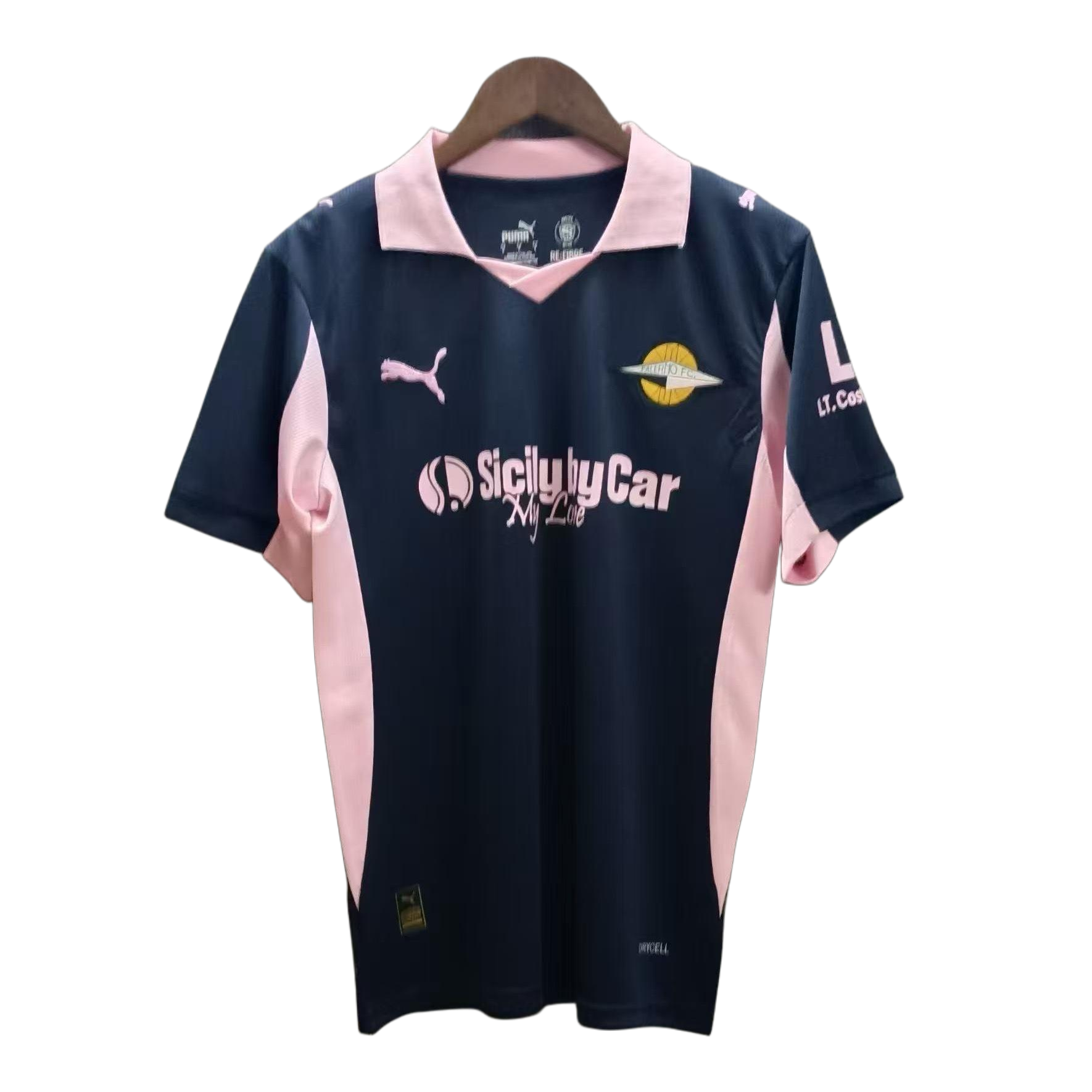 Palermo 25/26 Away Black Kit S-XXL With Sponsors