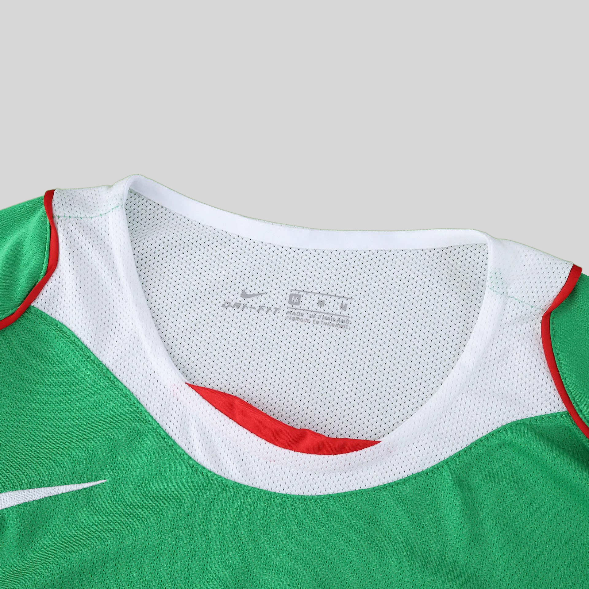 Retro  Mexico 2004 Home Green Jersey S-XXL