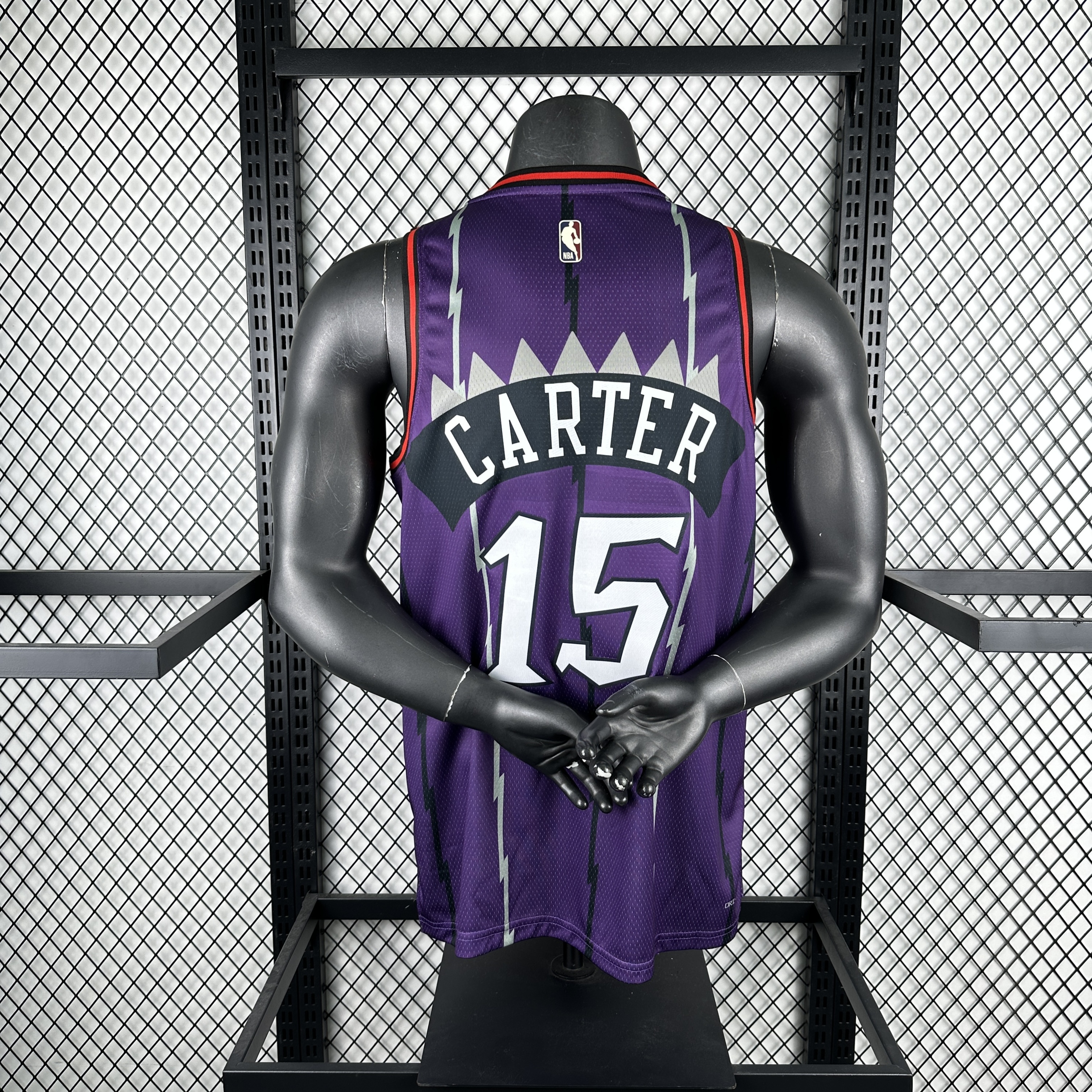 26 Season Toronto Raptors Purple  No.15 Carter