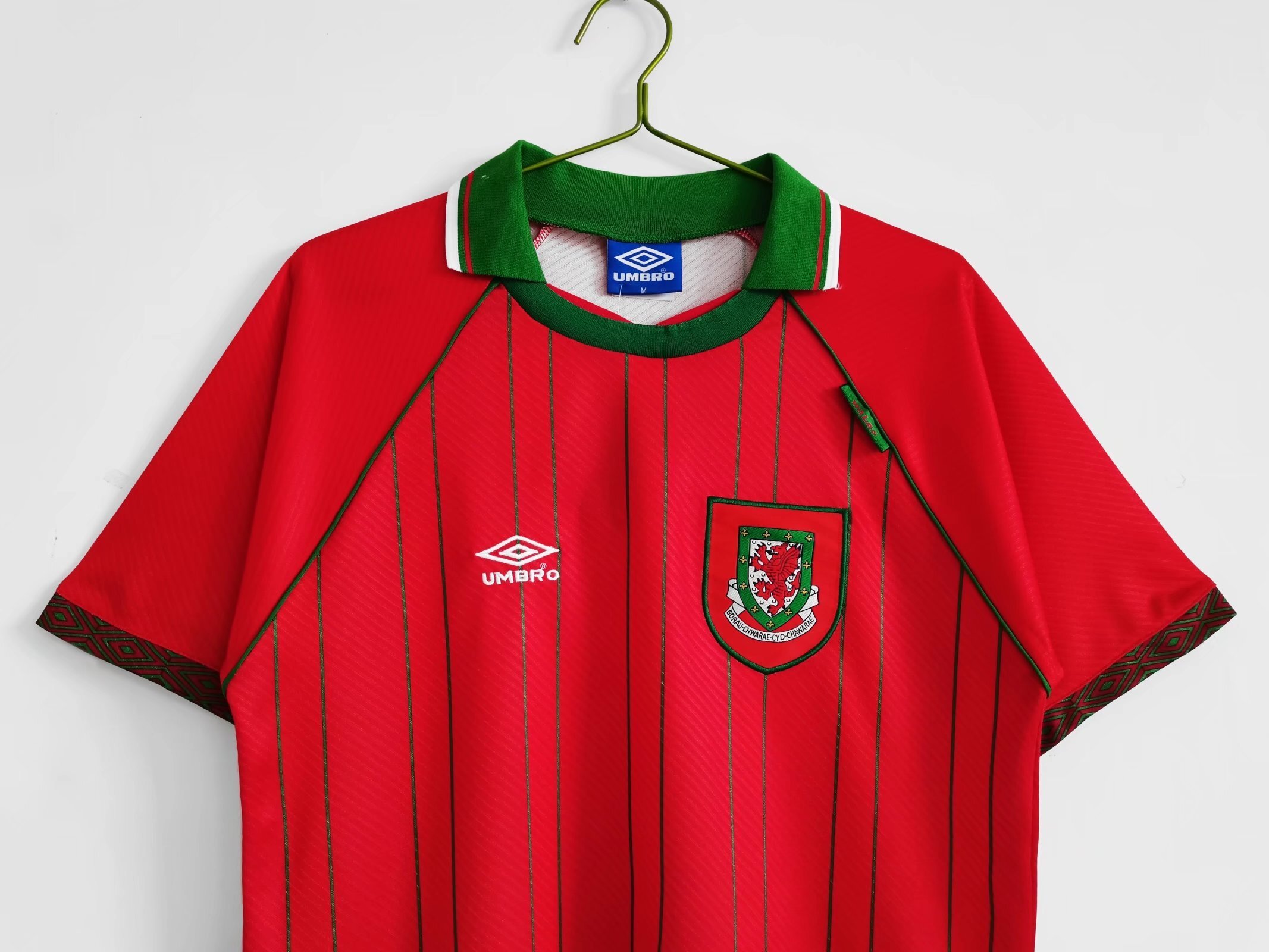 Retro 1994/96 Wales Home Jersey S-XXL