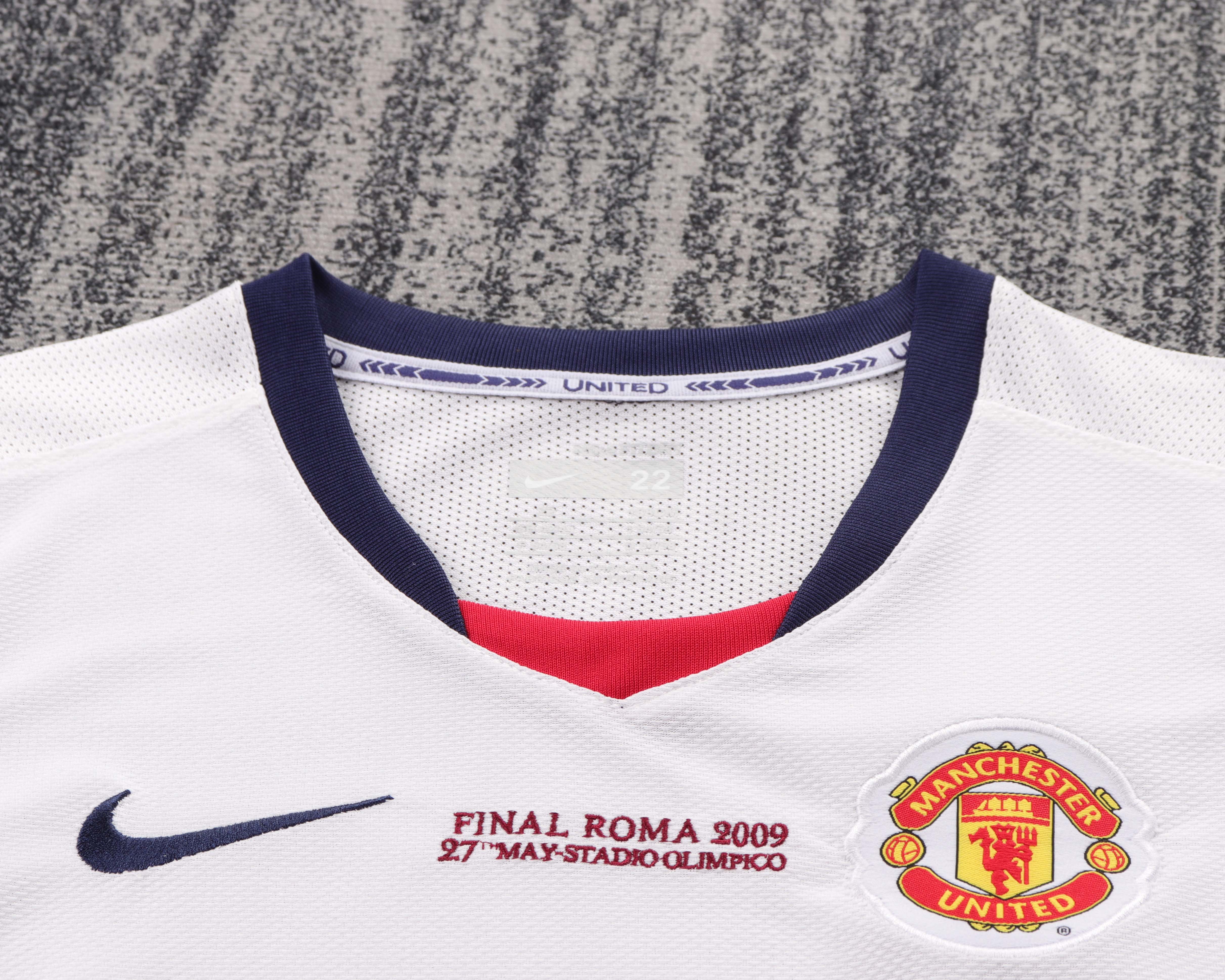 Kids Retro Man Utd 08/09 Away UCL