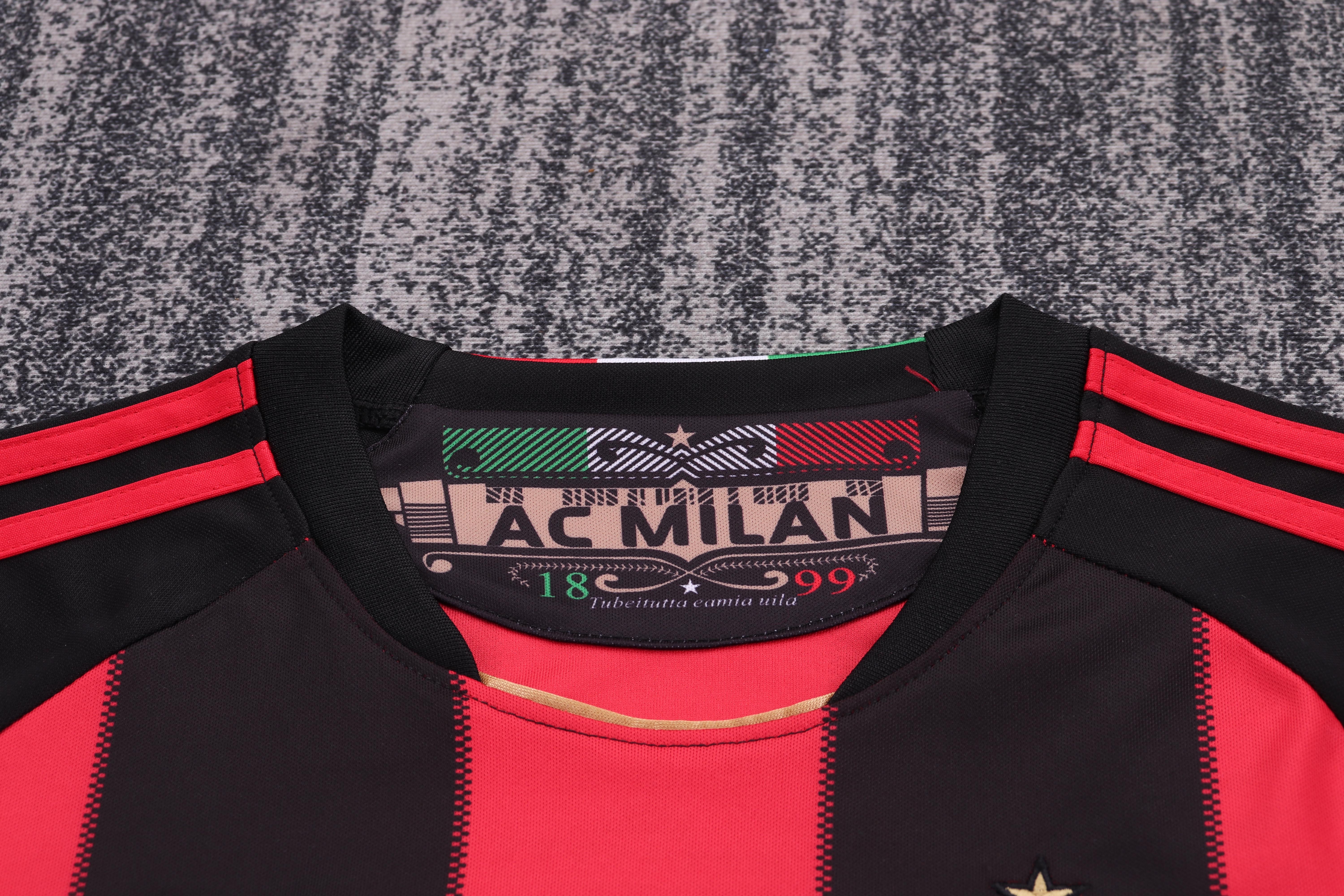 Kids Retro Kit AC Milan 11/12 Home