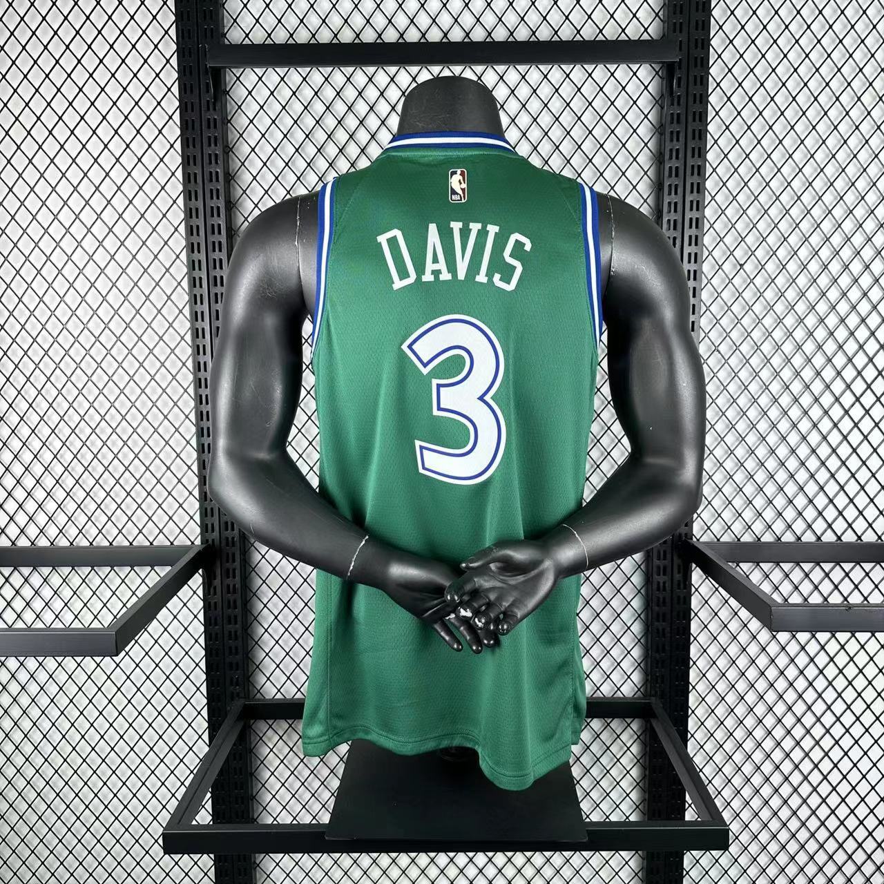 26 Season Mavericks Green #3 Davis