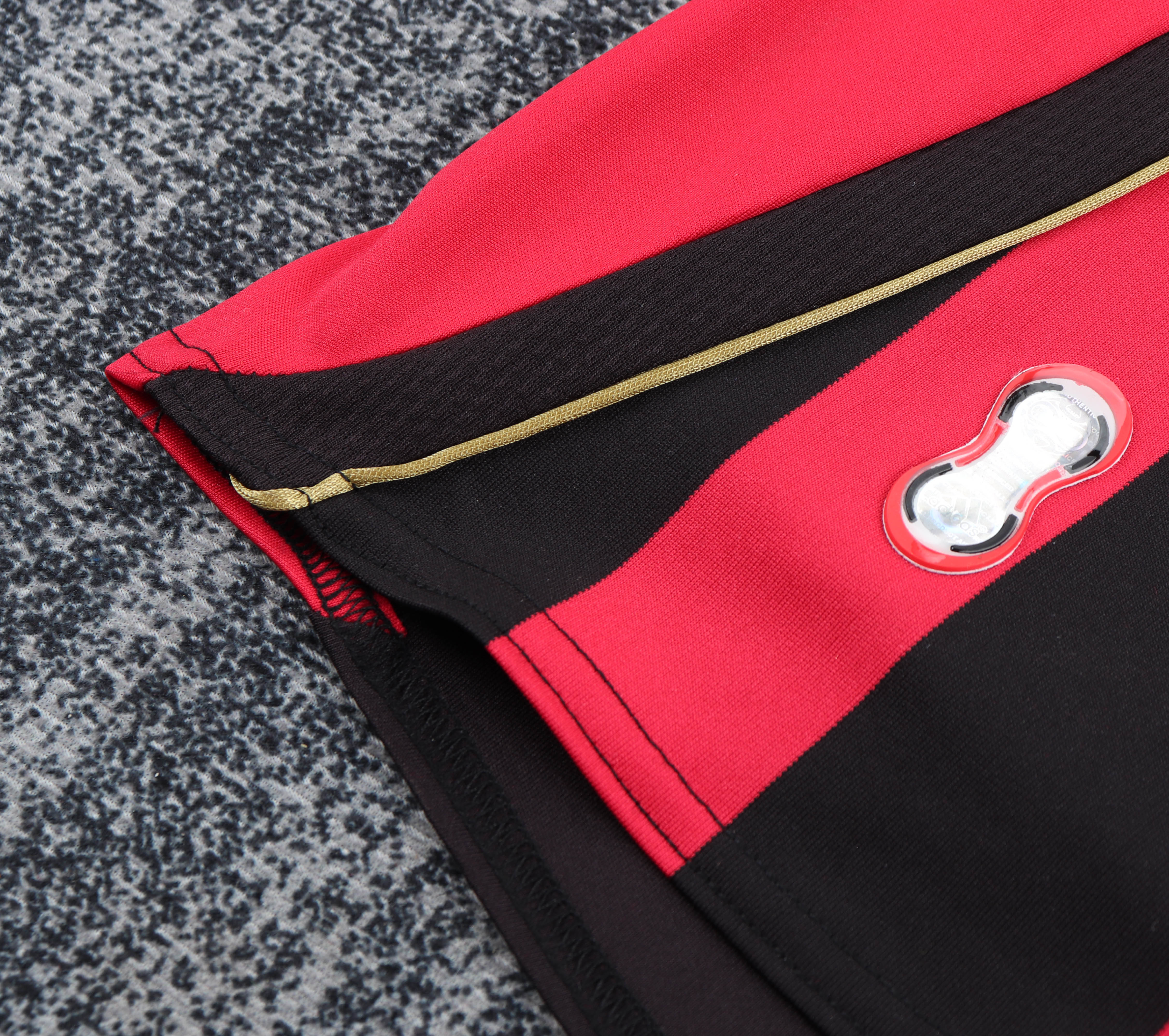 Kids Retro Kit AC Milan 06/07 Home Long Sleeves