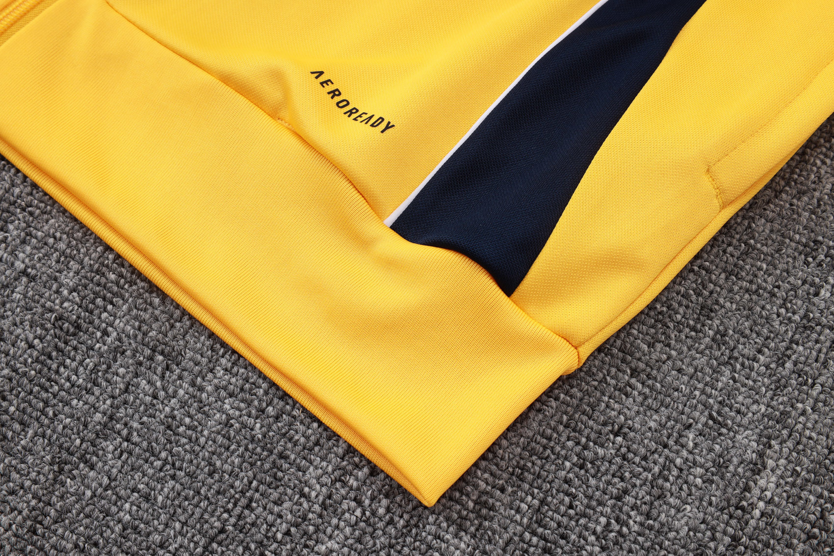 2526 Boca Full Zipper Training Suit Yellow