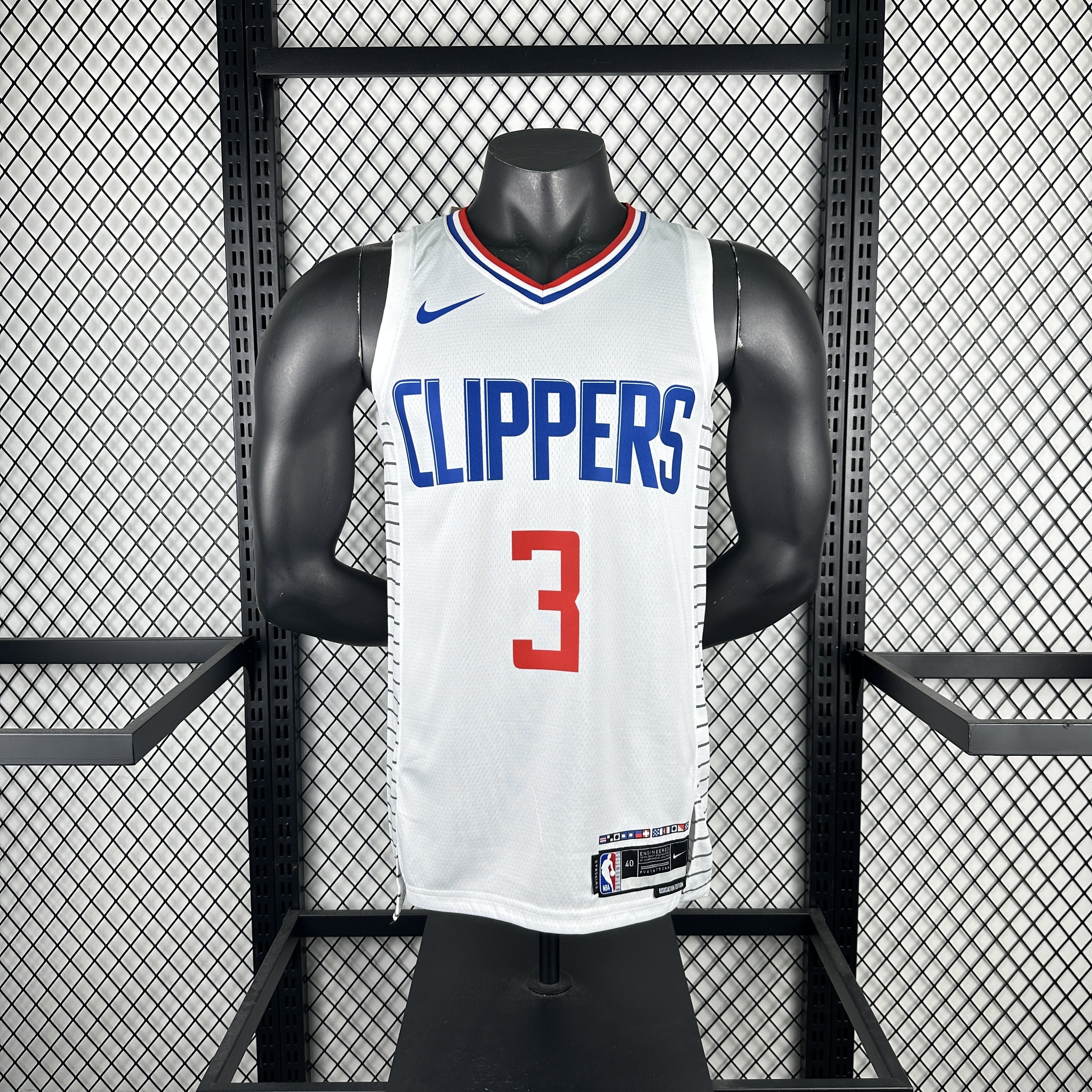 23 Season Los Angeles Clippers Home White  No.3 Paul
