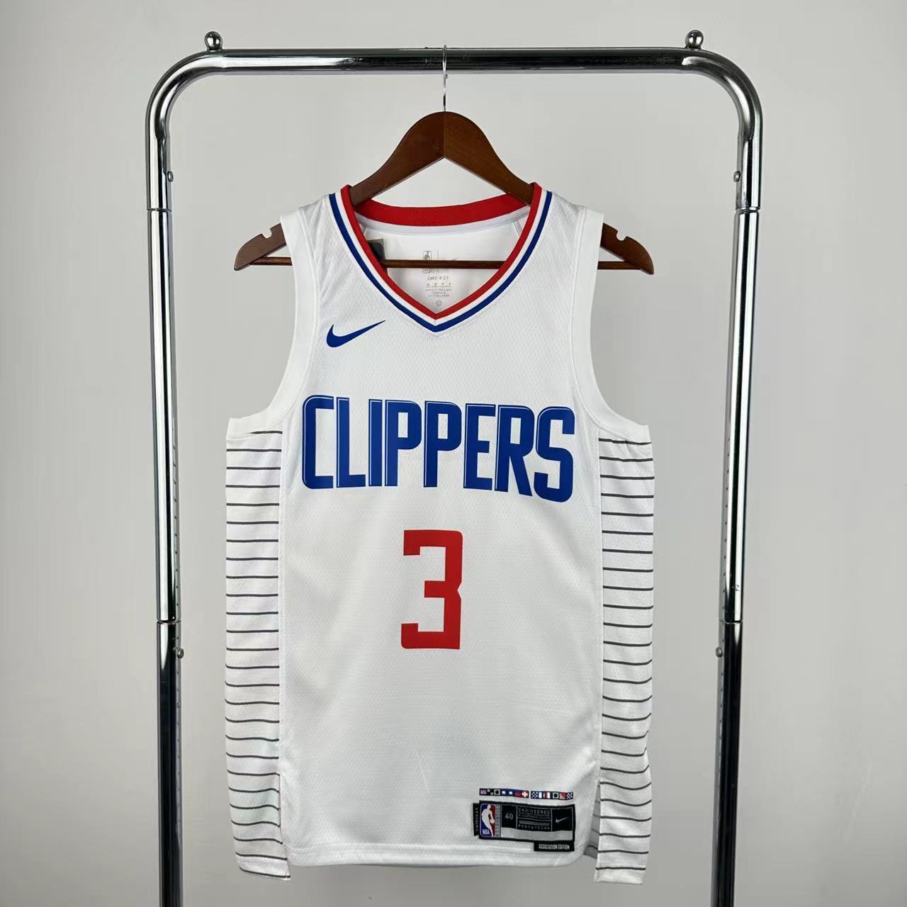 23 Season Los Angeles Clippers Home White  No.3 Paul