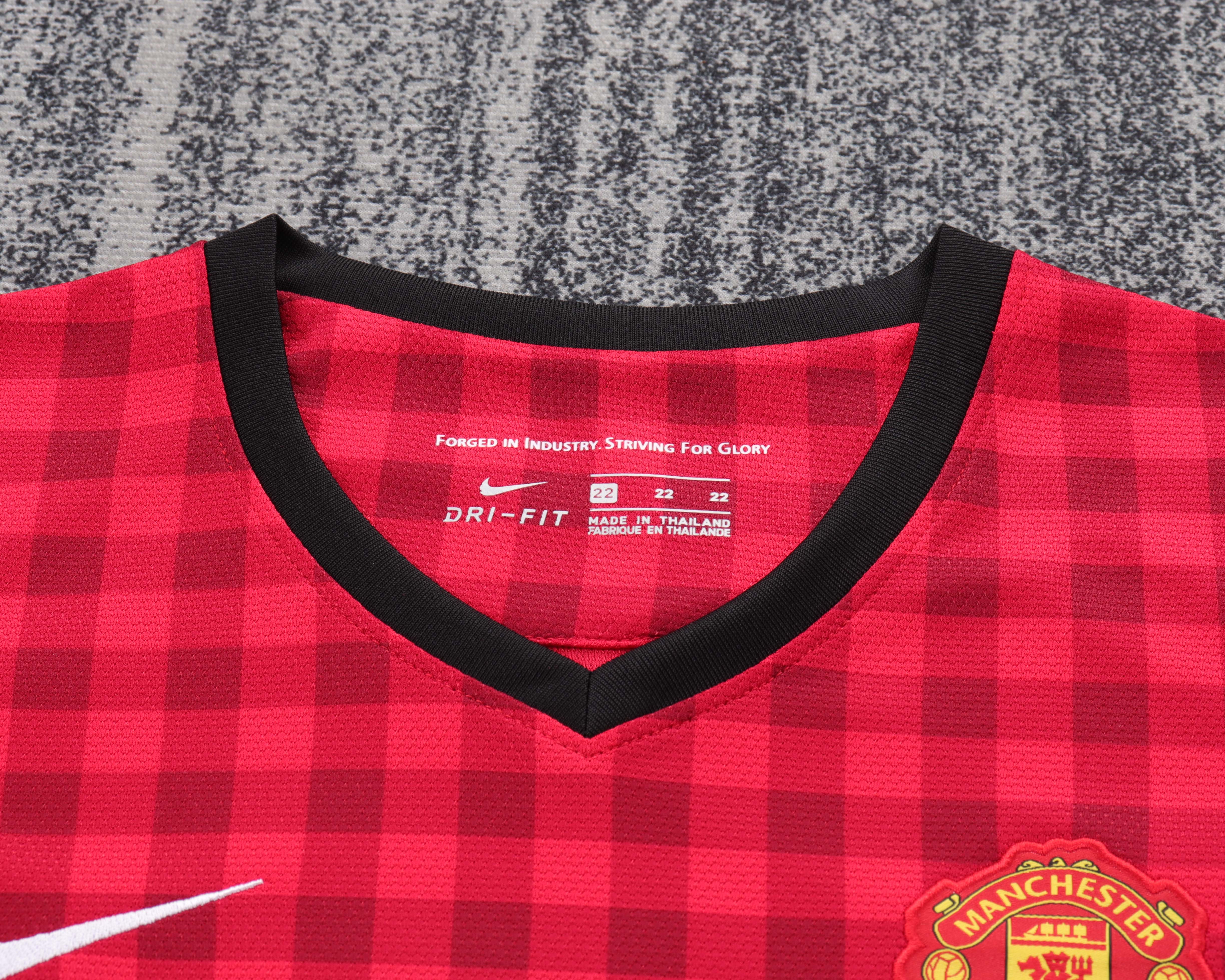Kids Retro Man Utd 12/13 Home