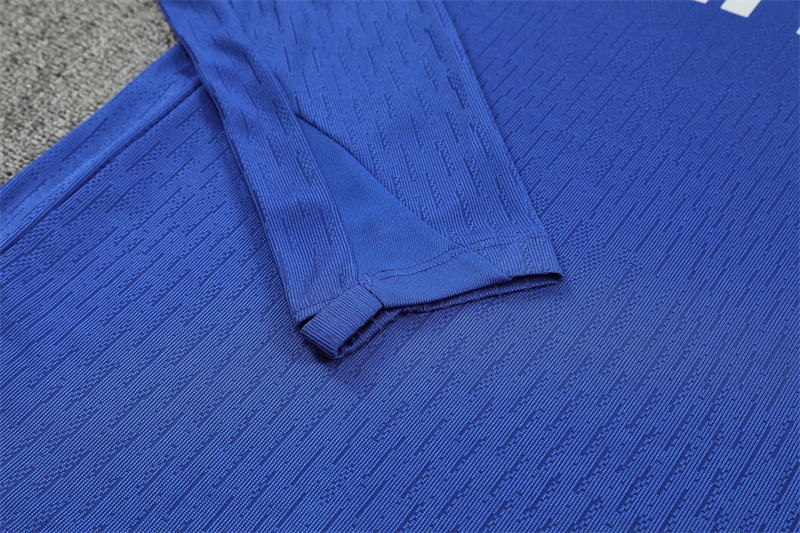 Adult / Kids Chlelsea 25/26 Half Zipper Training Suit Blue