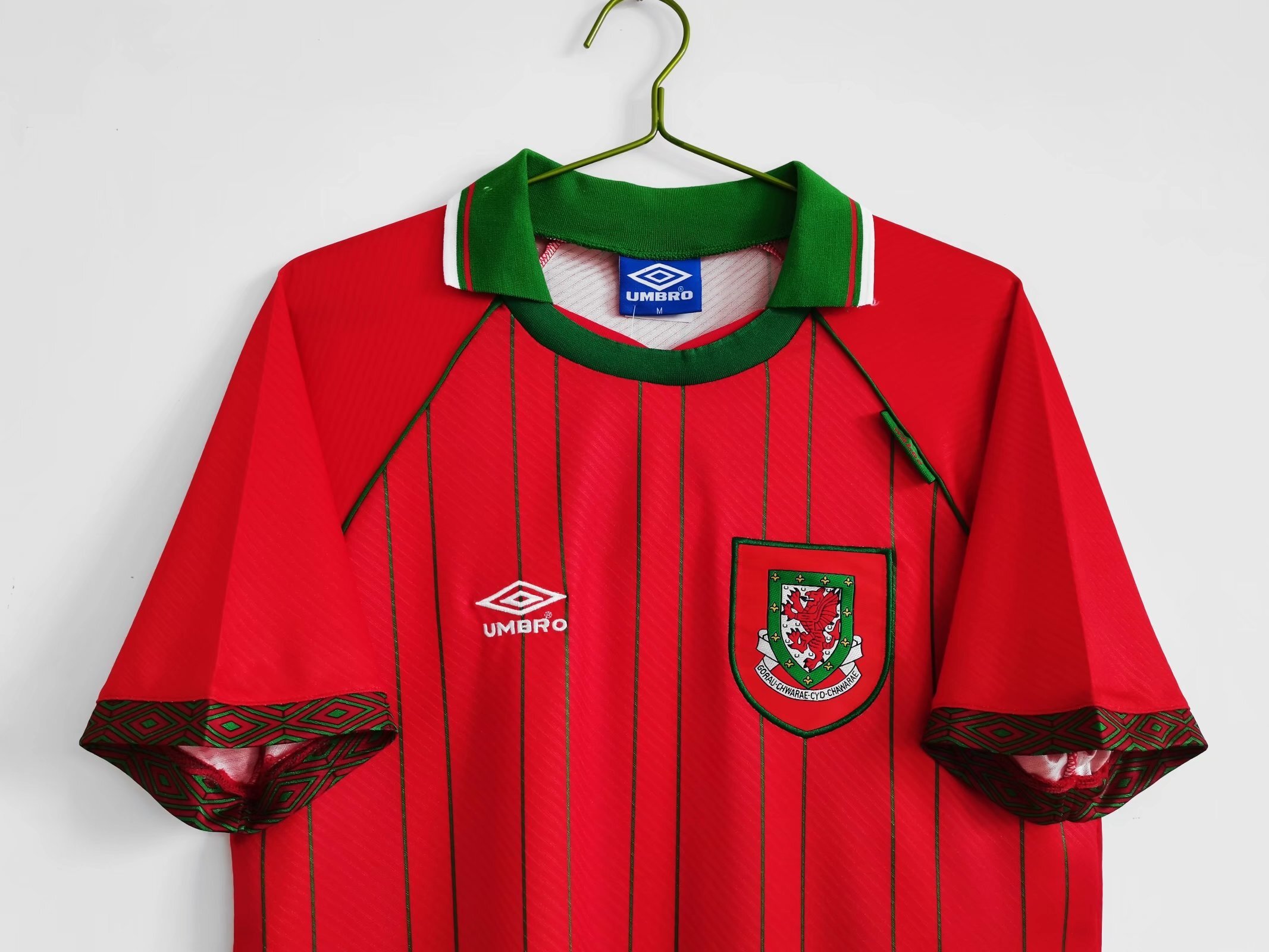 Retro 1994/96 Wales Home Jersey S-XXL