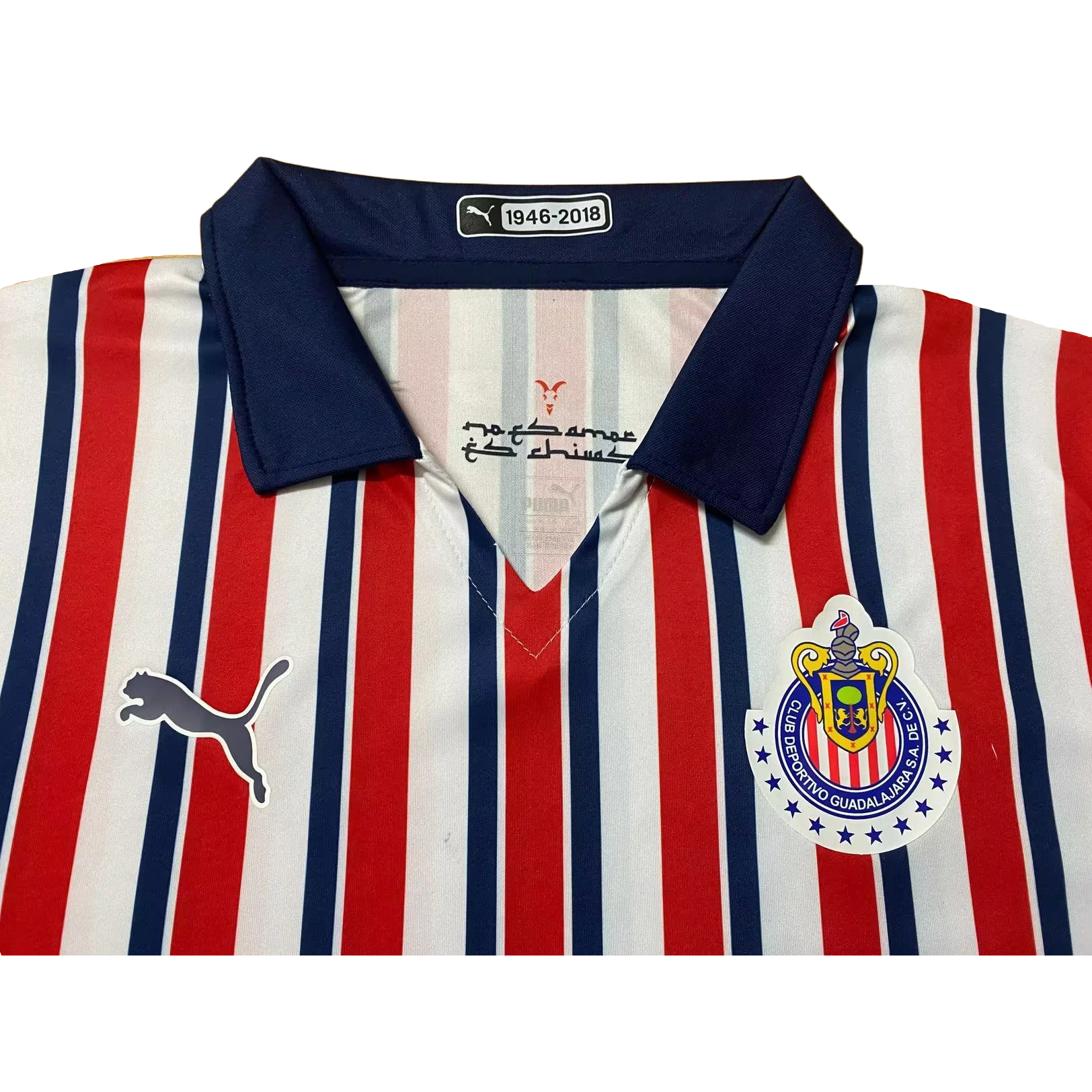 Retro 2018 Chivas Home Jersey Long Sleeves S-XXL