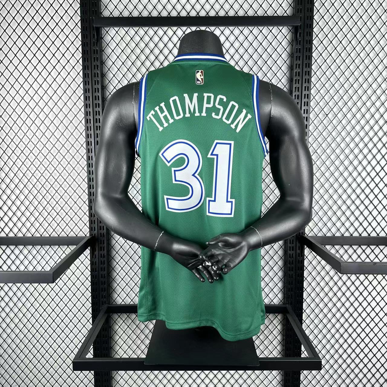 26 Season Mavericks Green #31 Thompson