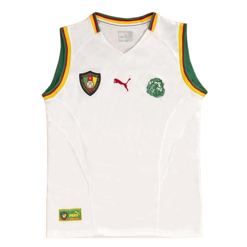 Retro Cameroon 2002 Away Sleevsless S-XXL