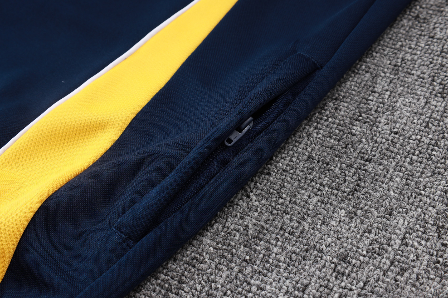 2526 Boca Full Zipper Training Suit Blue