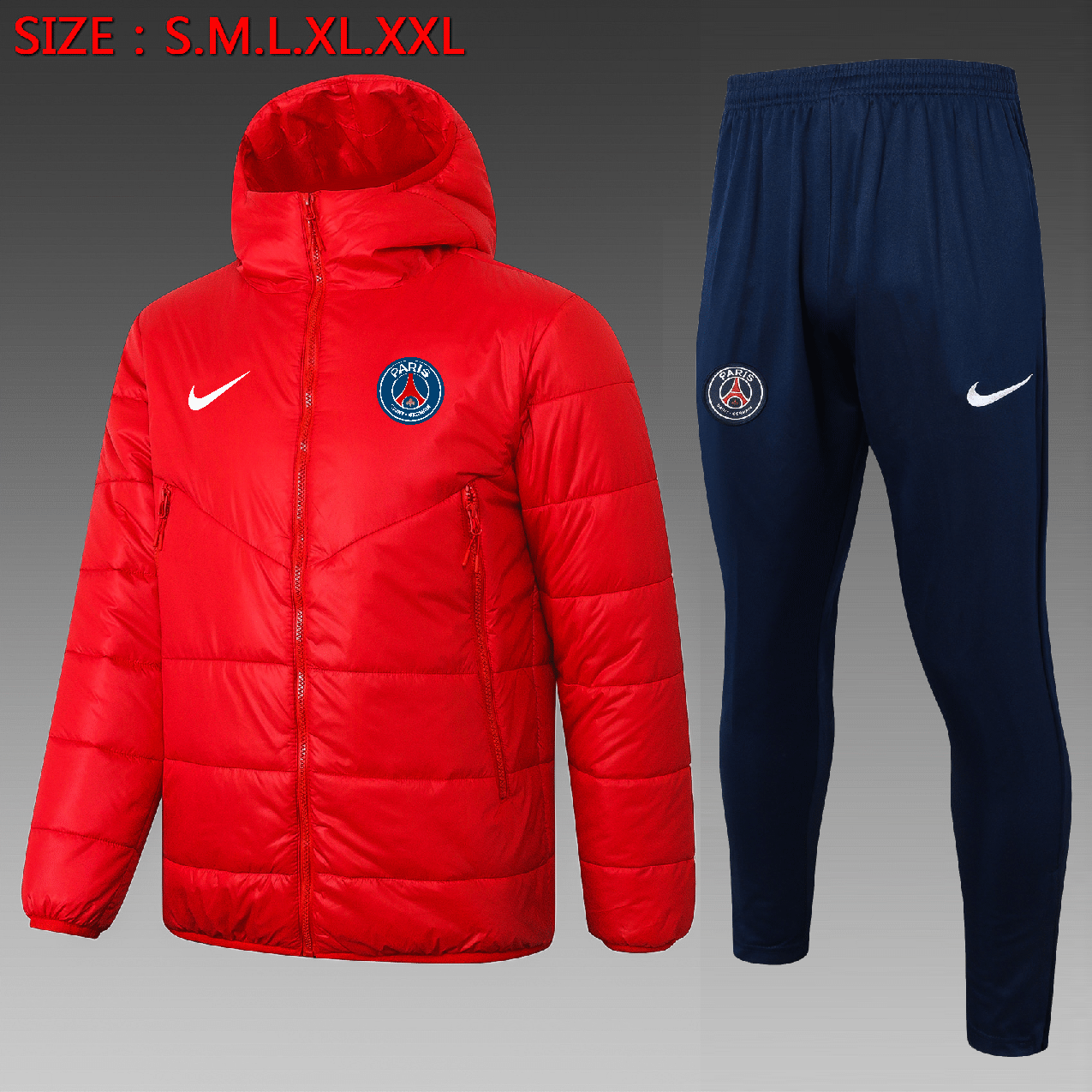 Cotton coat + pants (varies teams)