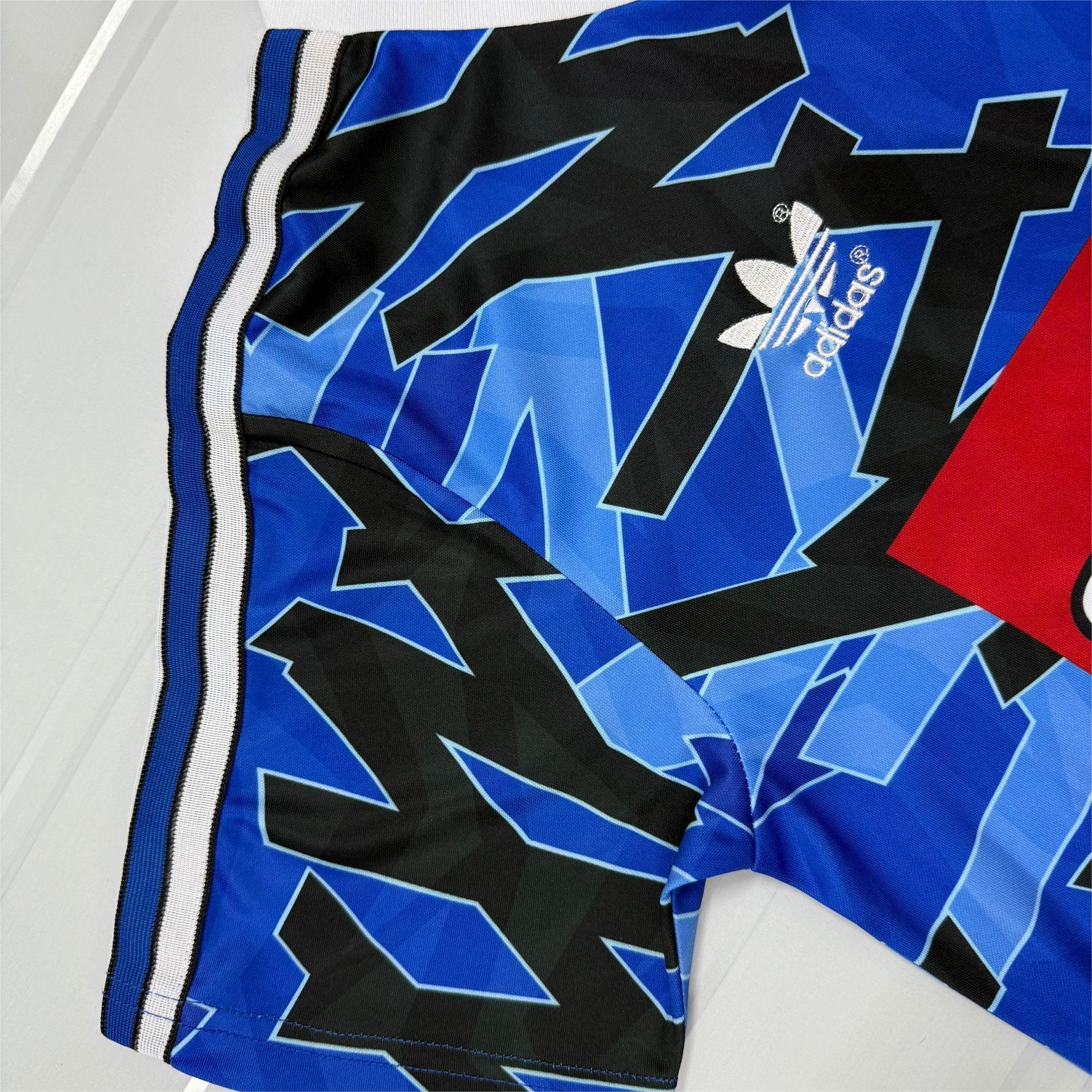 Retro 93/94 Schalke 04 Home Kit S-XXL