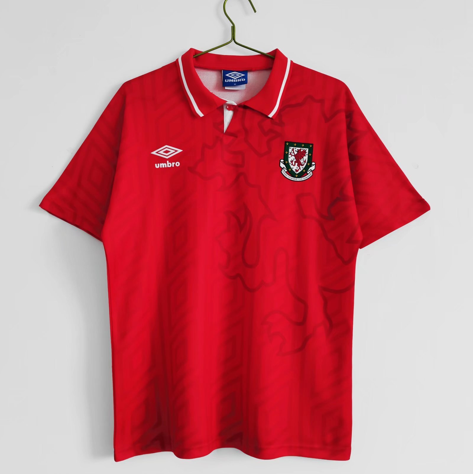 Retro 1990/92 Wales Home Jersey S-XXL