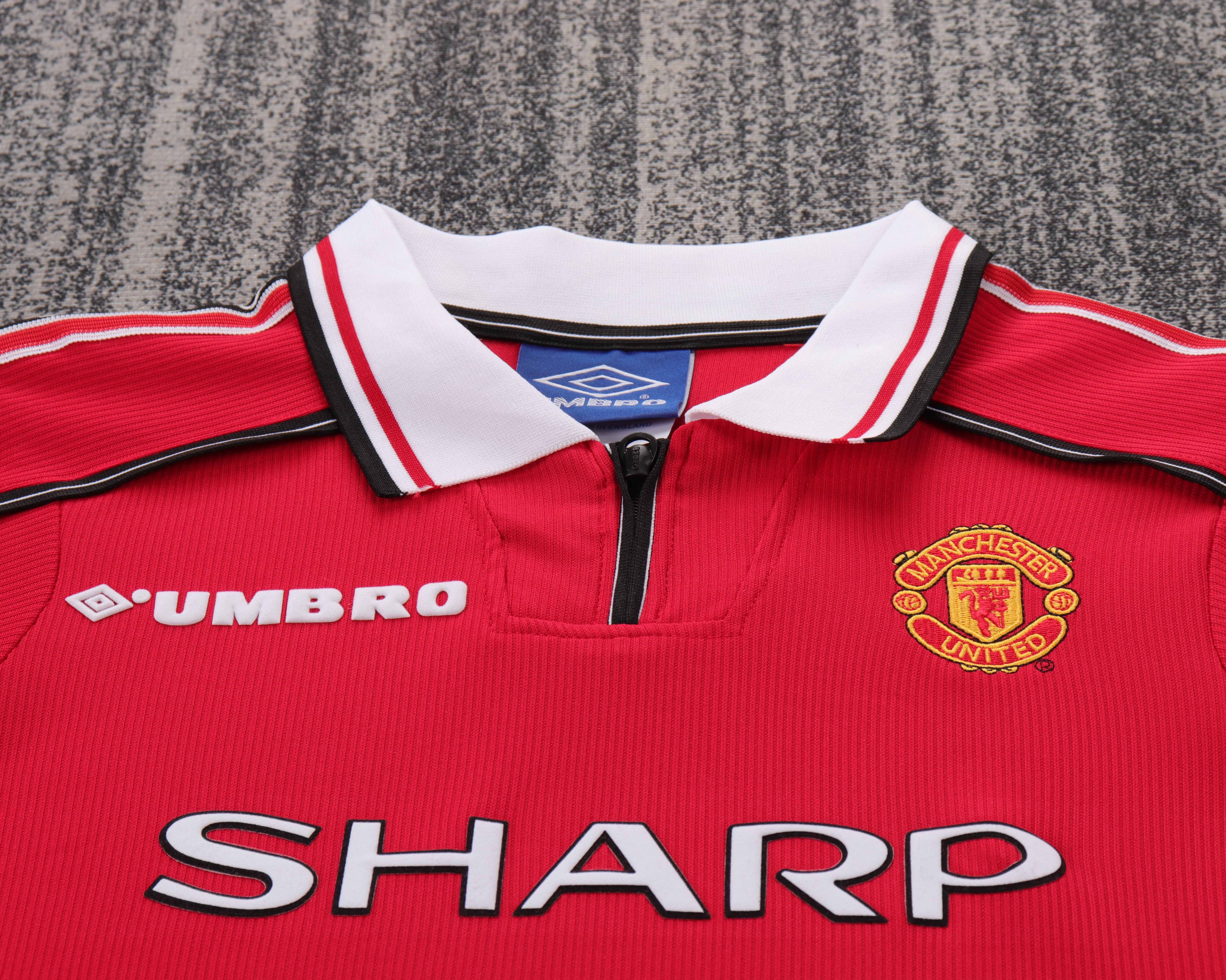 Kids Retro Man Utd 98/99 Home