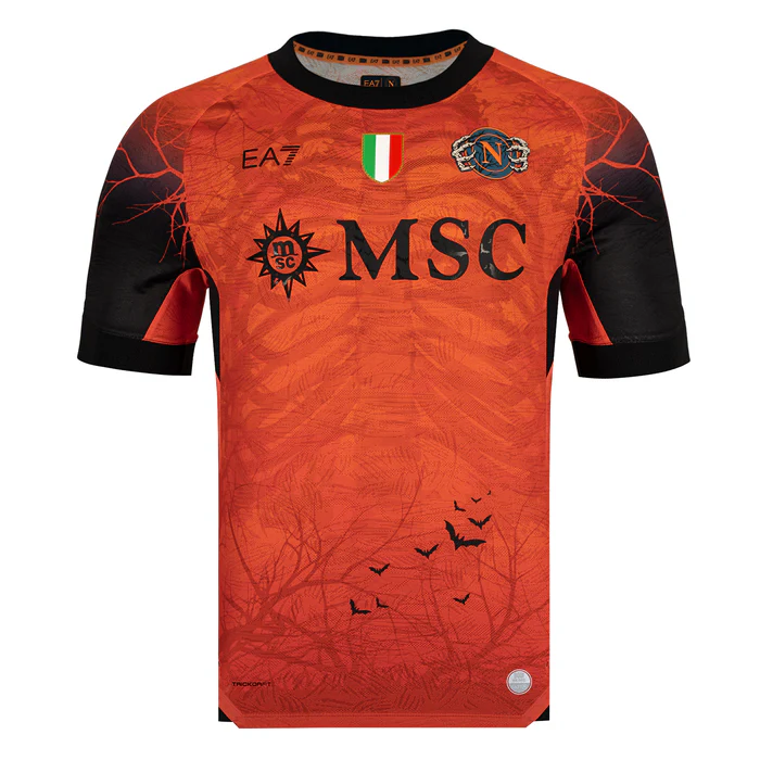 NAPOLI HALLOWEEN ORANGE MATCH SHIRT 2025/2026 S-4XL Fan Version