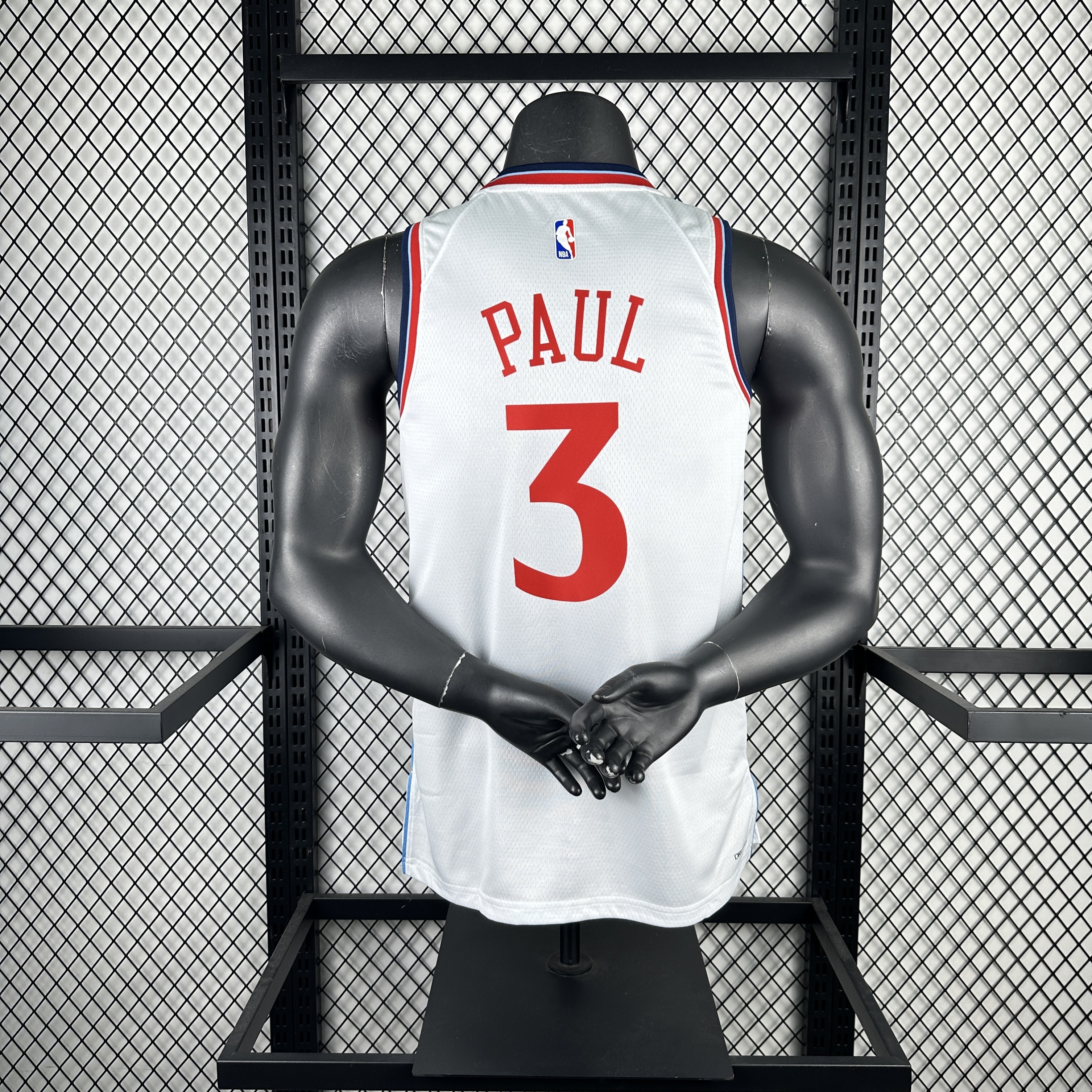 25 Season Los Angeles Clippers White No.3 Paul
