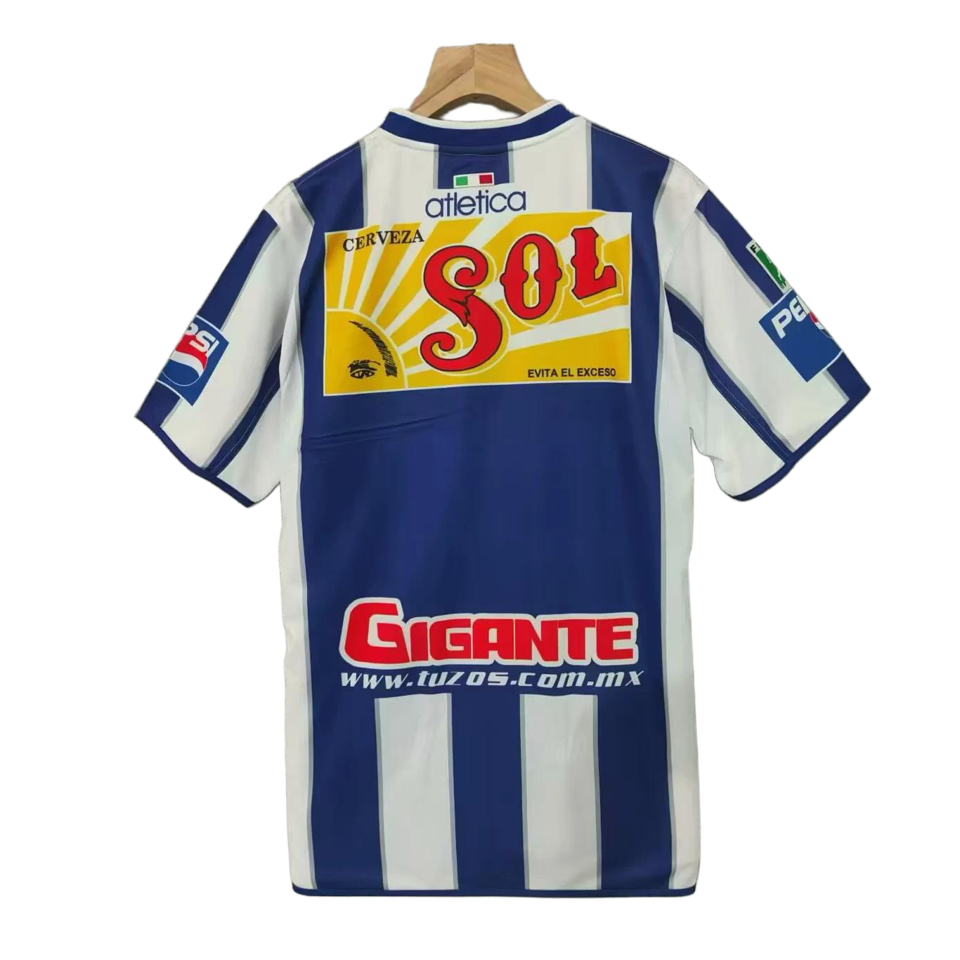 Retro Pachuca 01/02 Home Jersey S-XXL