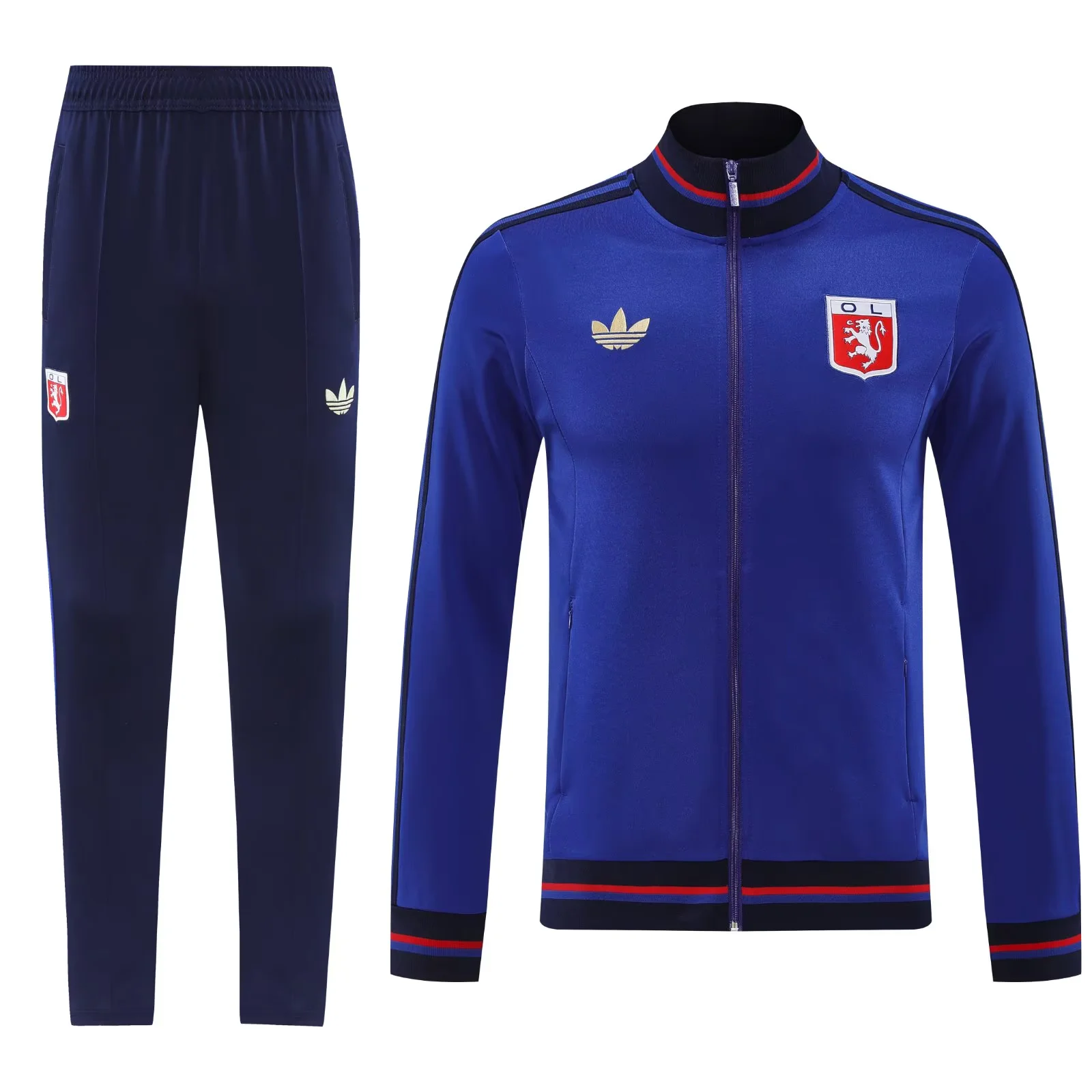 Lyon Full Zipper Training Suit Blue