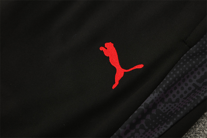 Adult / Kids AC 25/26 Half Zipper Training Suit Green