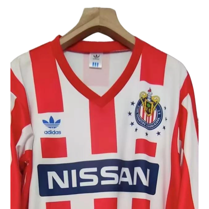 Retro 1990/91 Chivas Home Jersey Long Sleeves S-XXL