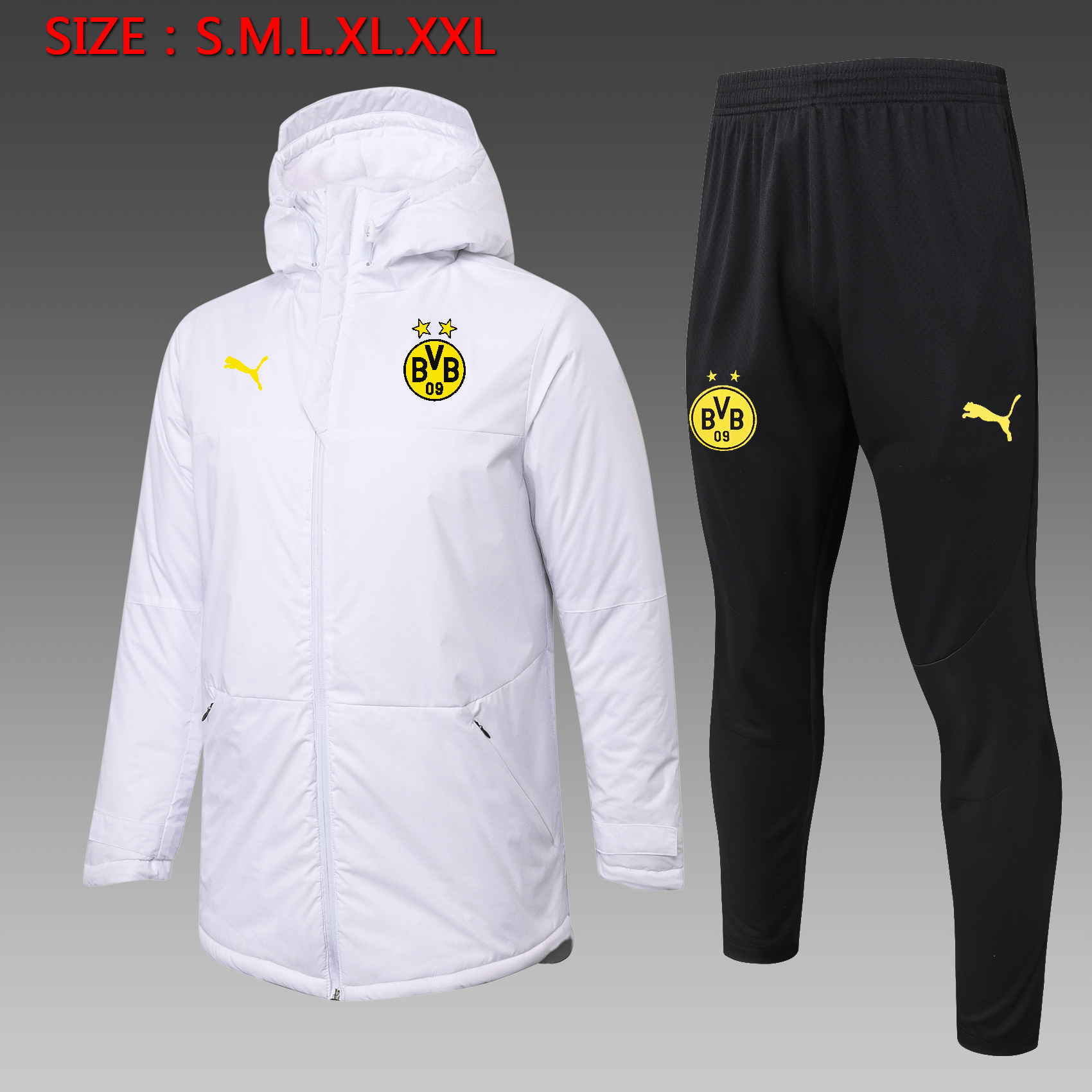 Cotton coat + pants (varies teams)