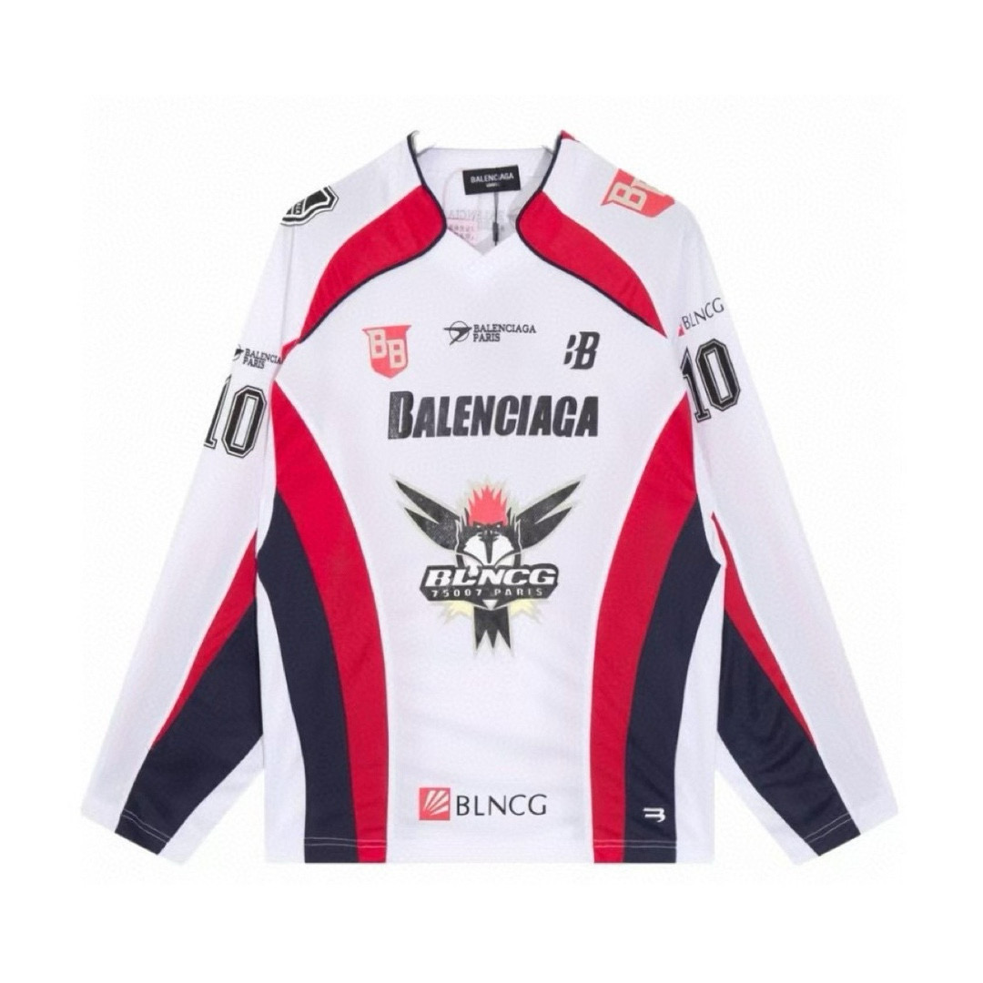 BLCG * Man Utd Football Joint Edition Football Embroidered Printed Mesh Ice Hockey Jacket Couple Long Sleeve