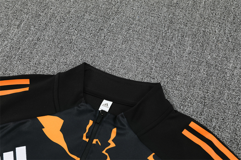 Adult / Kids 2526 Real Madrid Half Zipper Training Suit