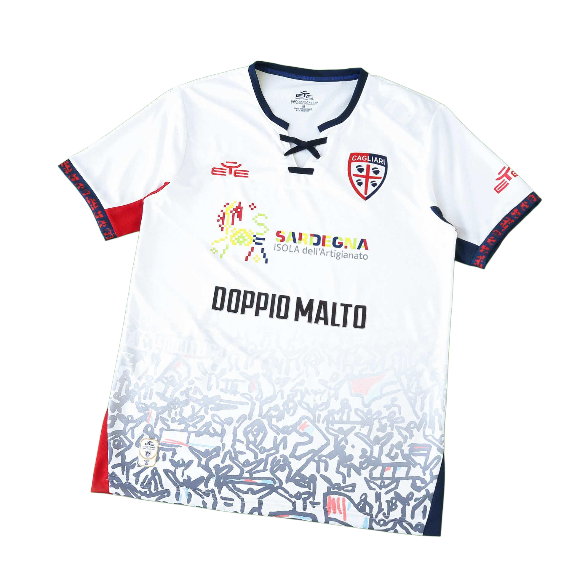 Cagliari Calcio 2025/26 Away Jersey S-XXL Fan Version