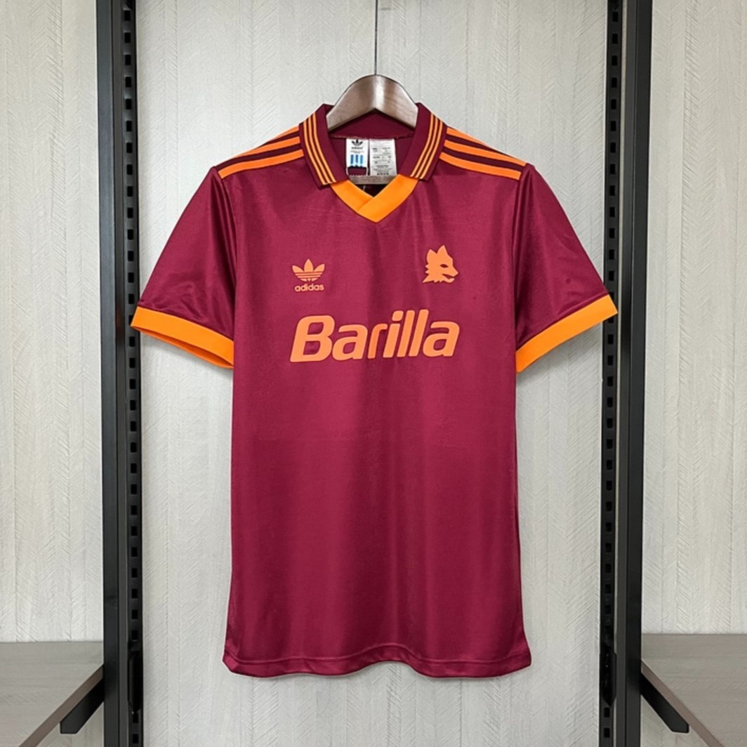 Retro 92/93 Roma Home S-XXL