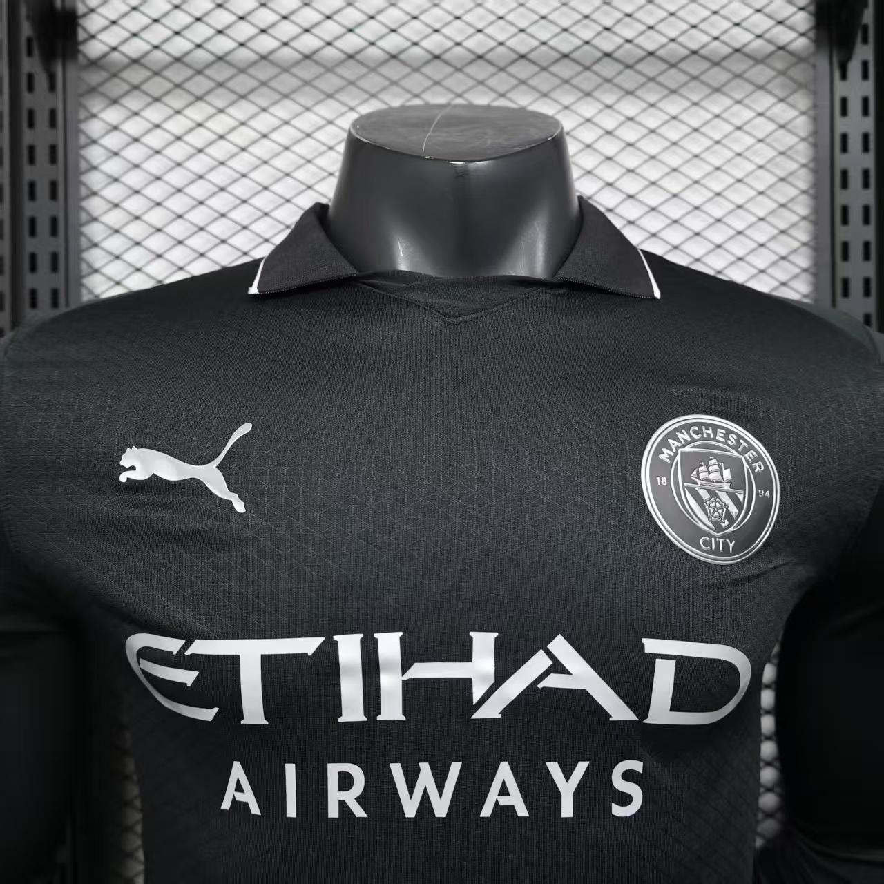 Player Version Man City 25/26 Away Kit Long Sleeves S-XXL