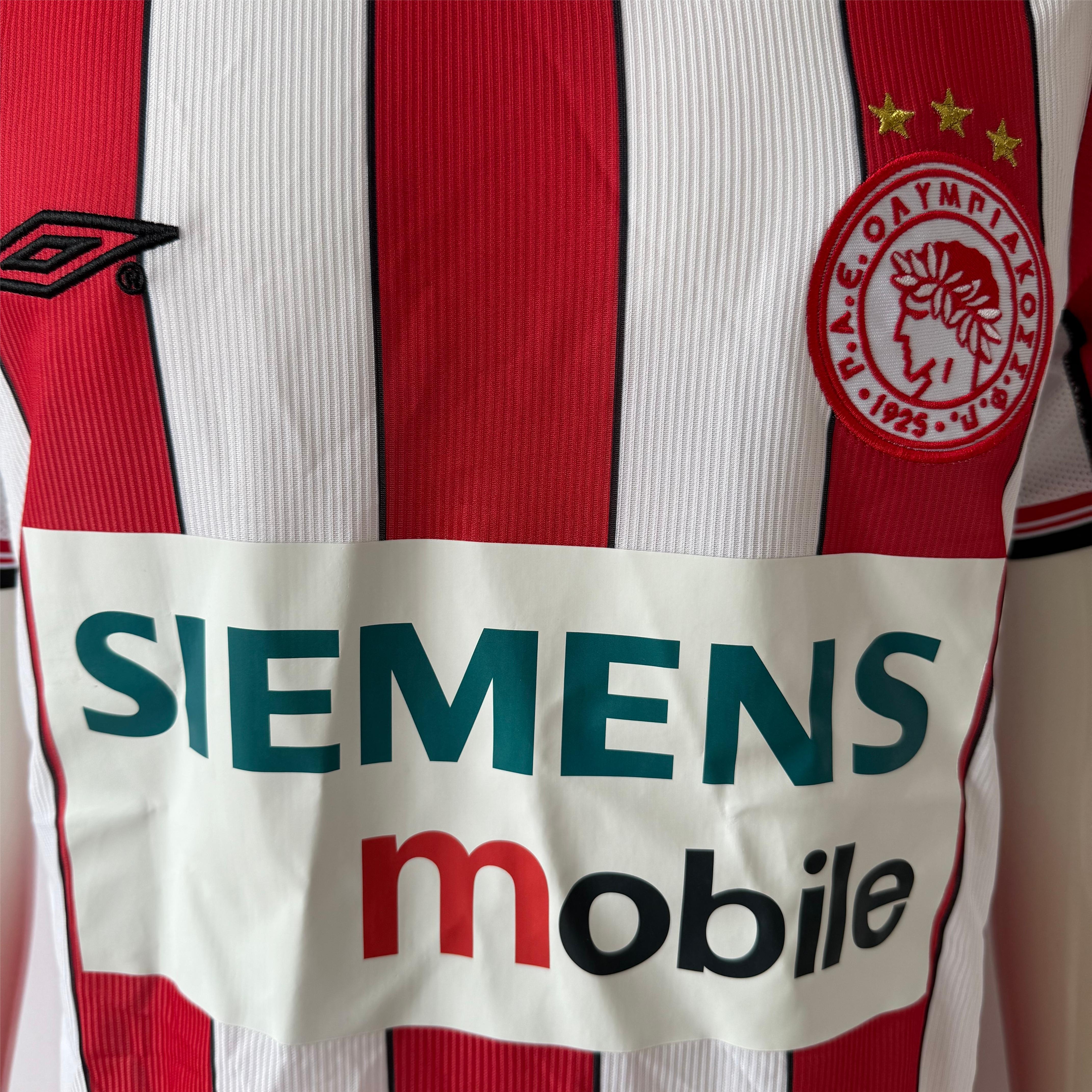 Retro Olympiacos 02/03 Home S-XXL