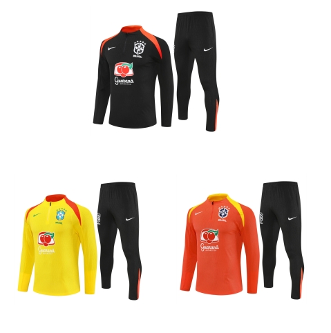 Brasil 25/26 Half Zipper Training Suit