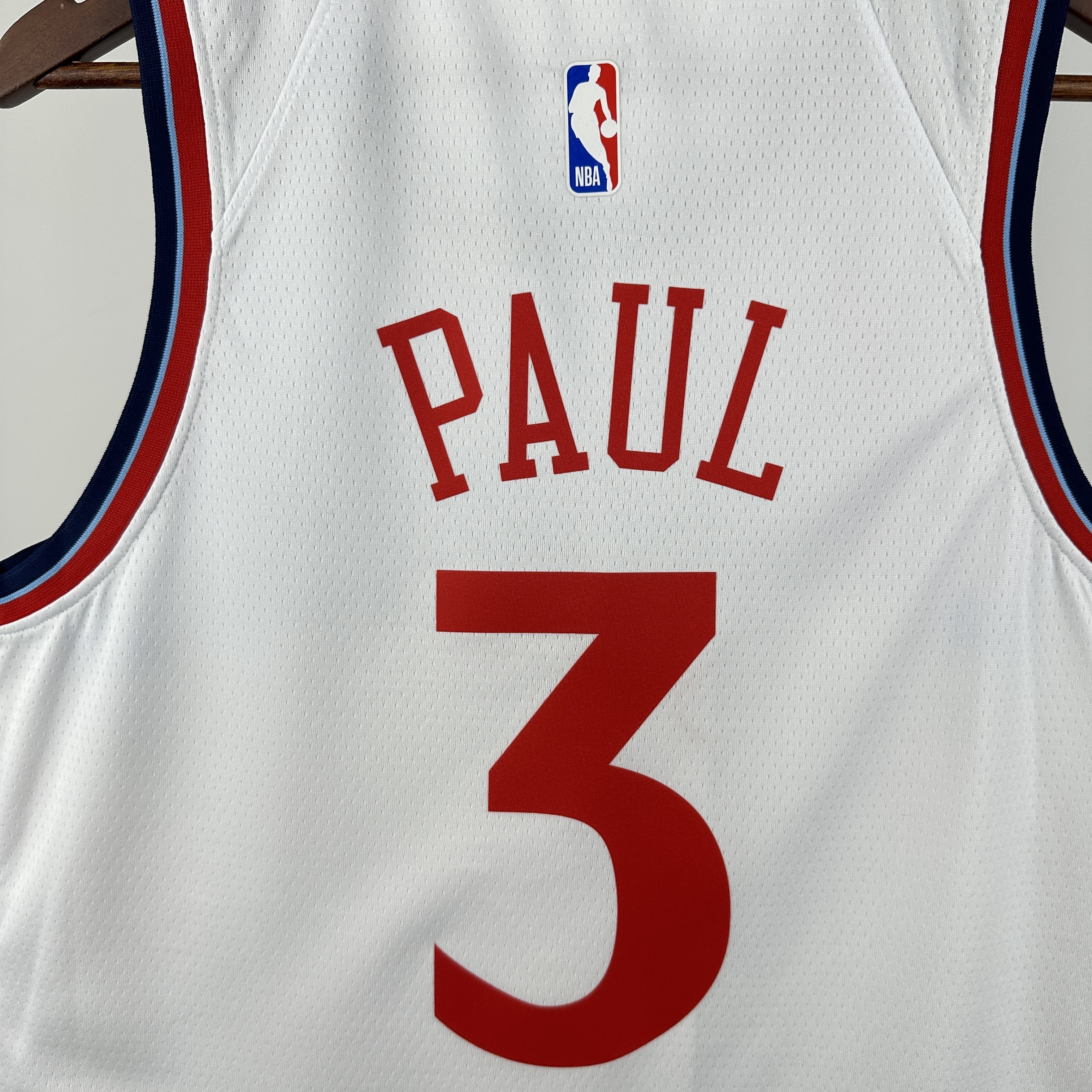 25 Season Los Angeles Clippers White No.3 Paul