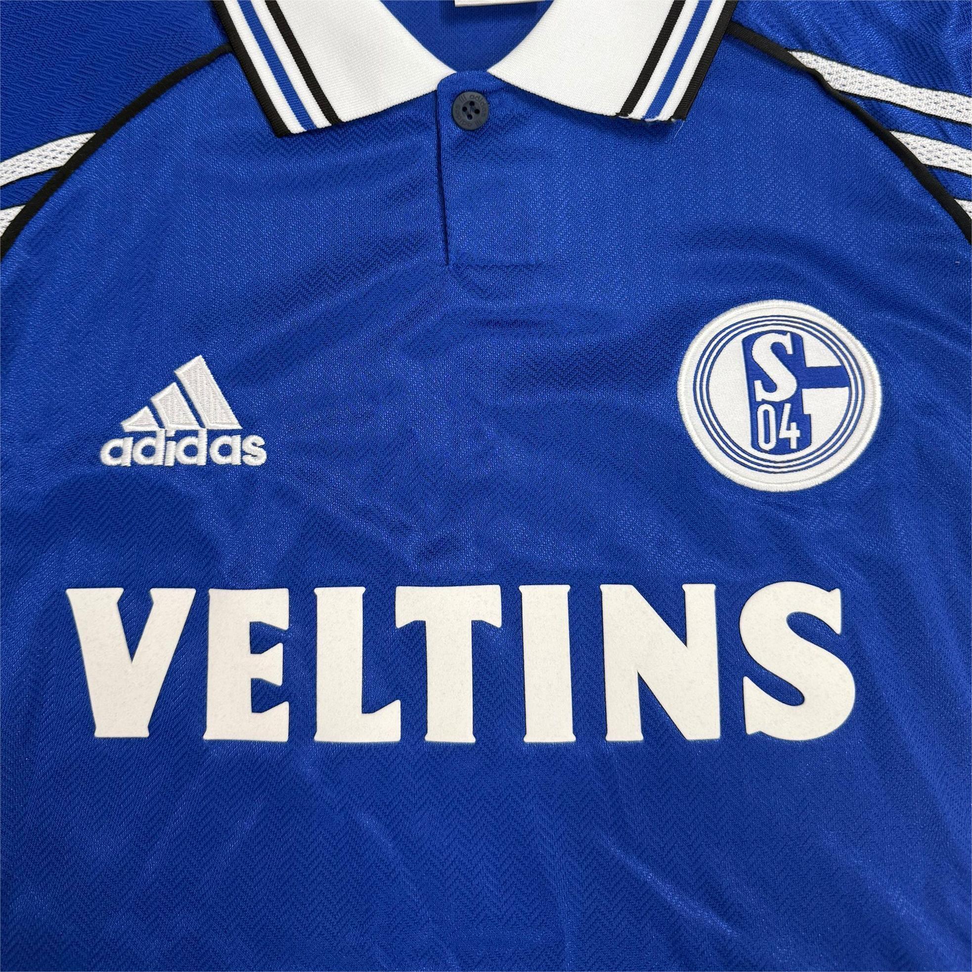 Retro 98/00 Schalke 04 Home Kit S-XXL