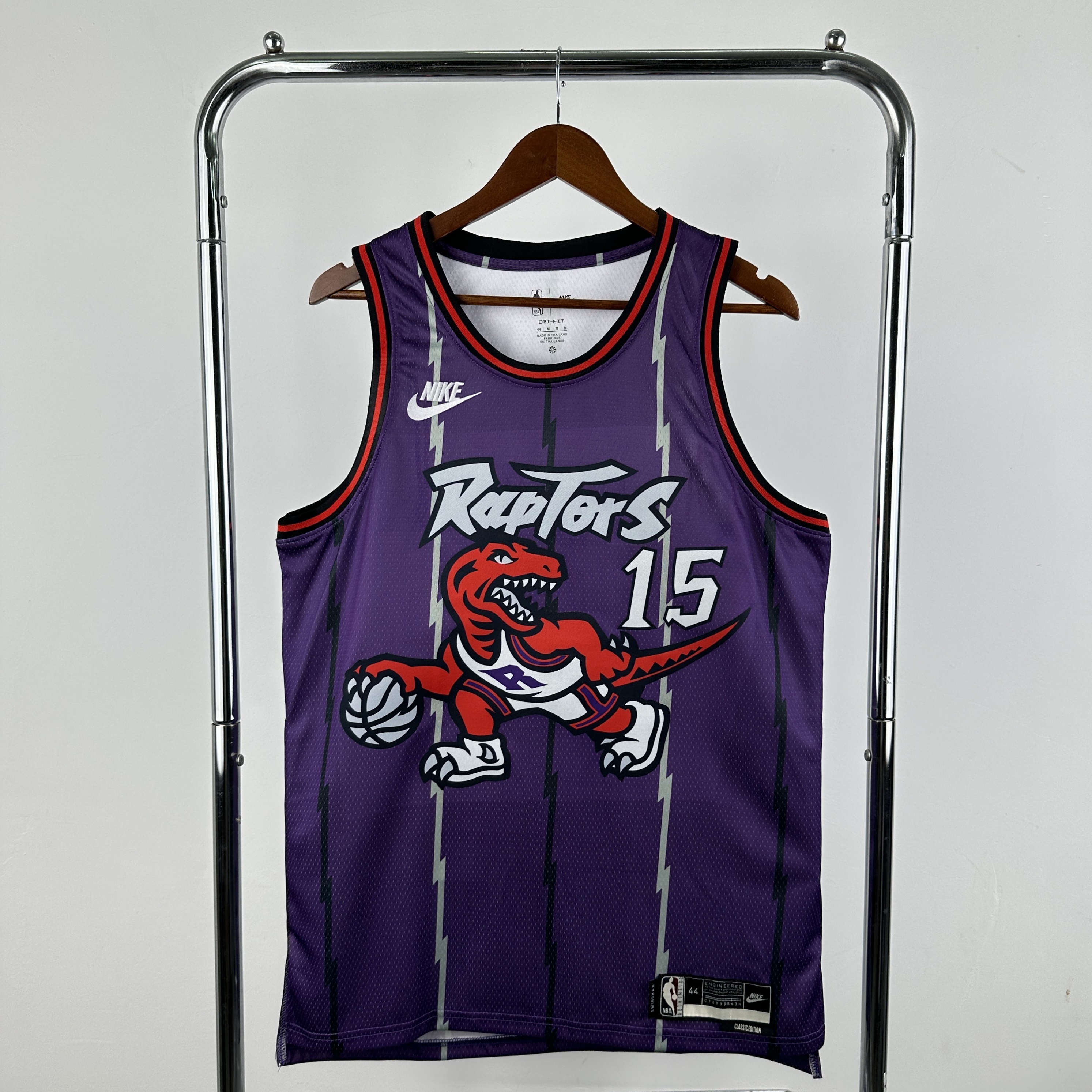 26 Season Toronto Raptors Purple  No.15 Carter
