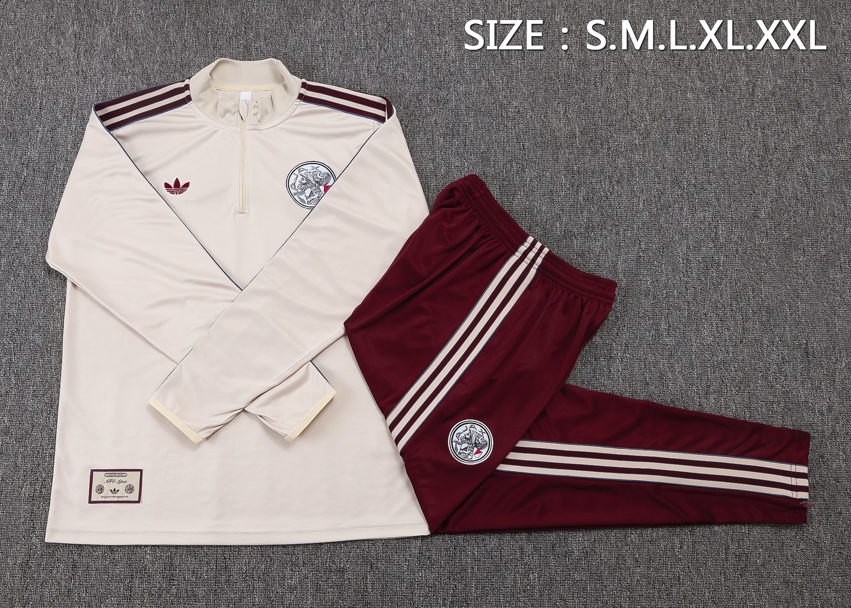 Men/Kids AJAX 25/26 Half Zipper Training Suit